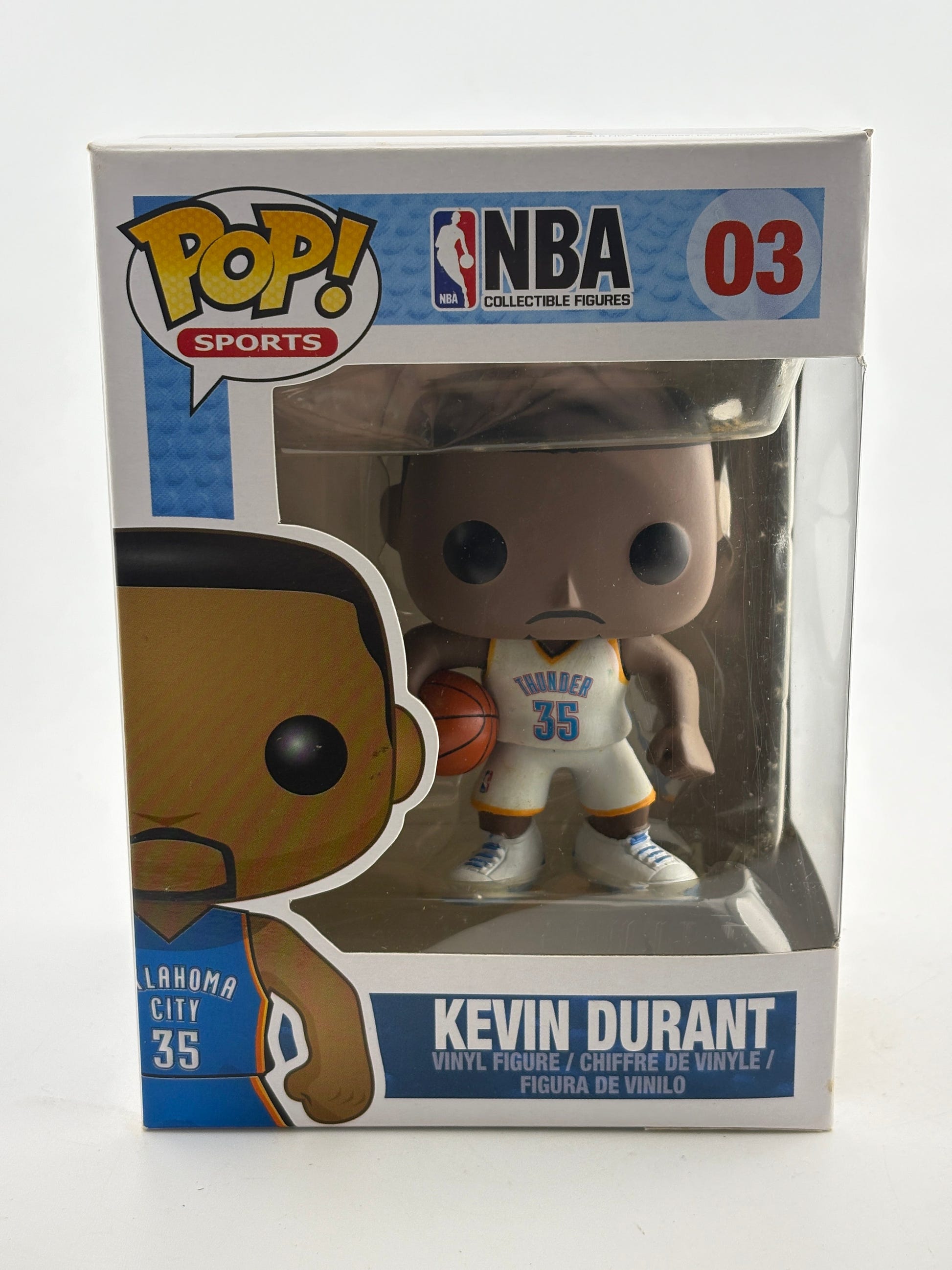 Funko POP! Sports NBA OKC #03 Kevin Durant Vinyl Figure FRENLY BRICKS - Open 7 Days image 1