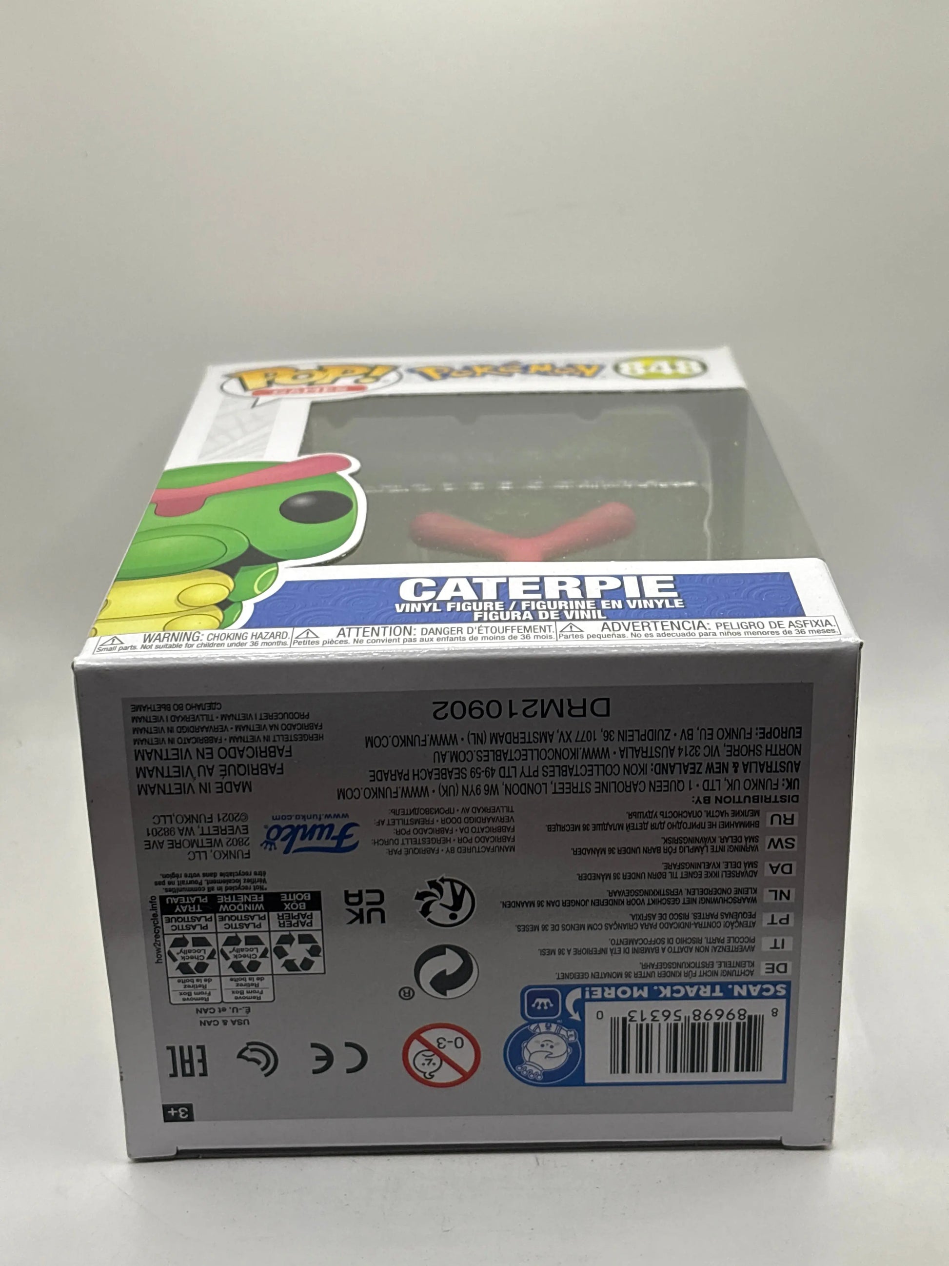 Funko POP! Games Pokemon #848 Caterpie Vinyl Figure FRENLY BRICKS - Open 7 Days