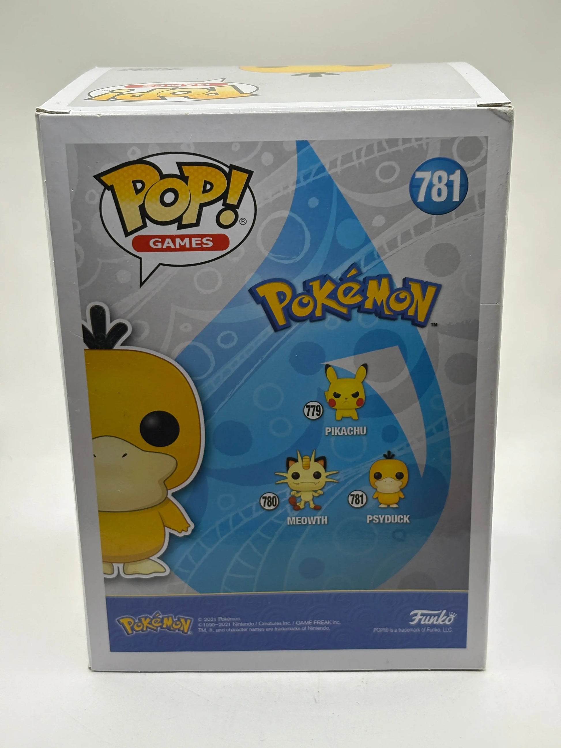 Funko POP! Games Pokemon #781 Psyduck Vinyl Figure FRENLY BRICKS - Open 7 Days