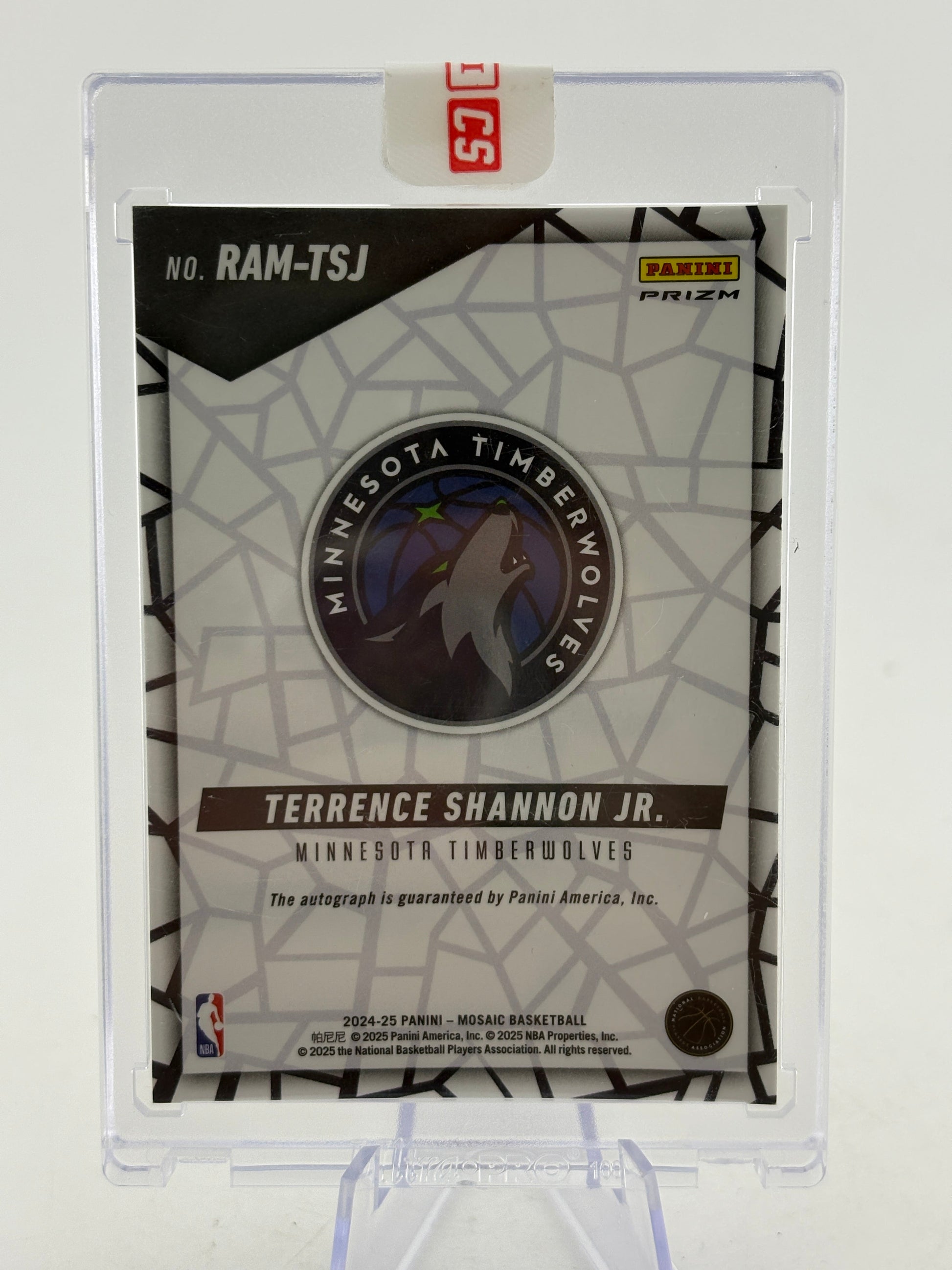 2024-25 Panini Mosaic Basketball - Terrence Shannon JR Rookie Auto #RAM-TSJ FRENLY BRICKS - Open 7 Days