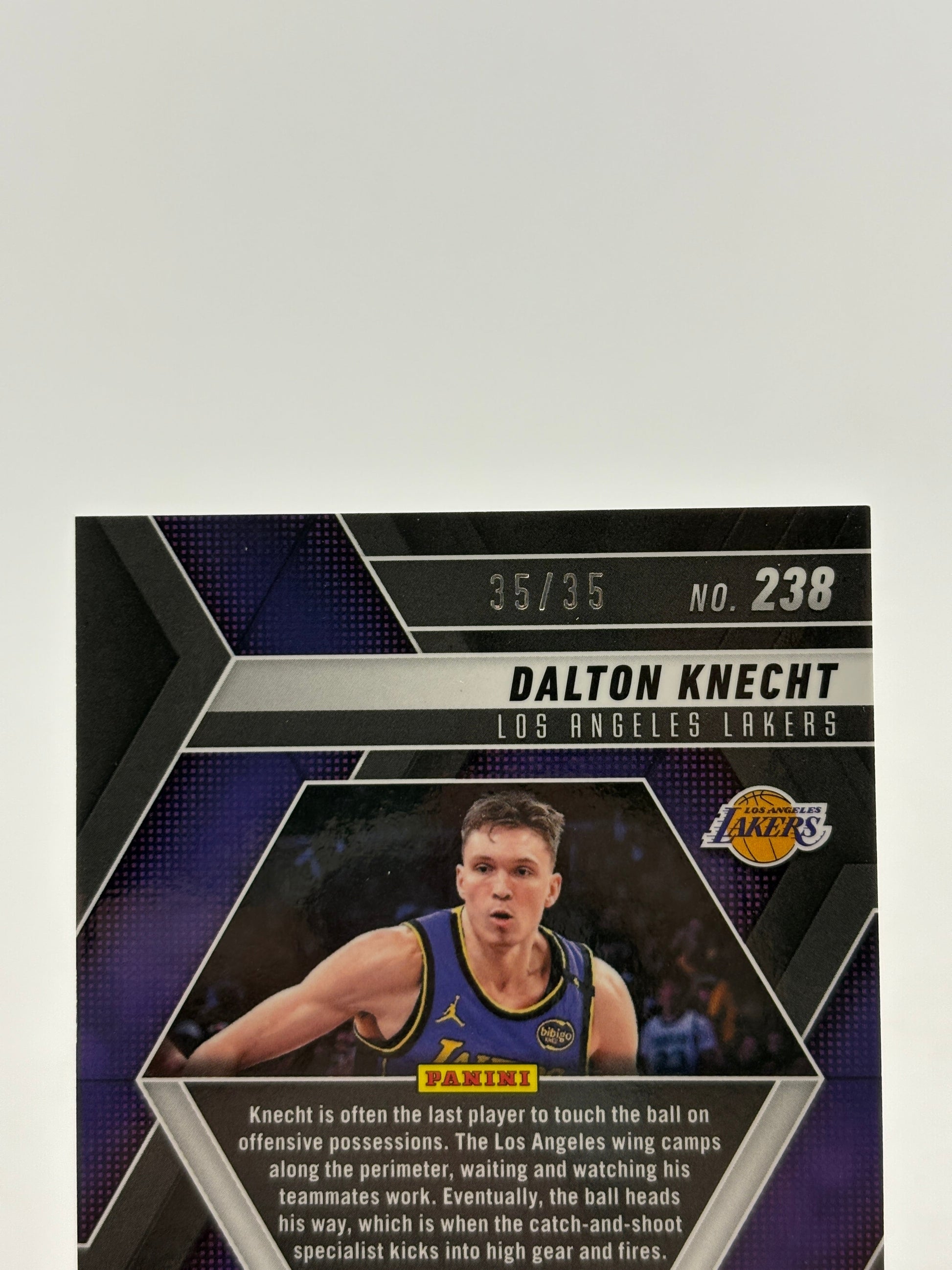 2024-25 Panini Mosaic Basketball - Dalton Knecht 35/35 Fast Break Blue Camo FRENLY BRICKS - Open 7 Days