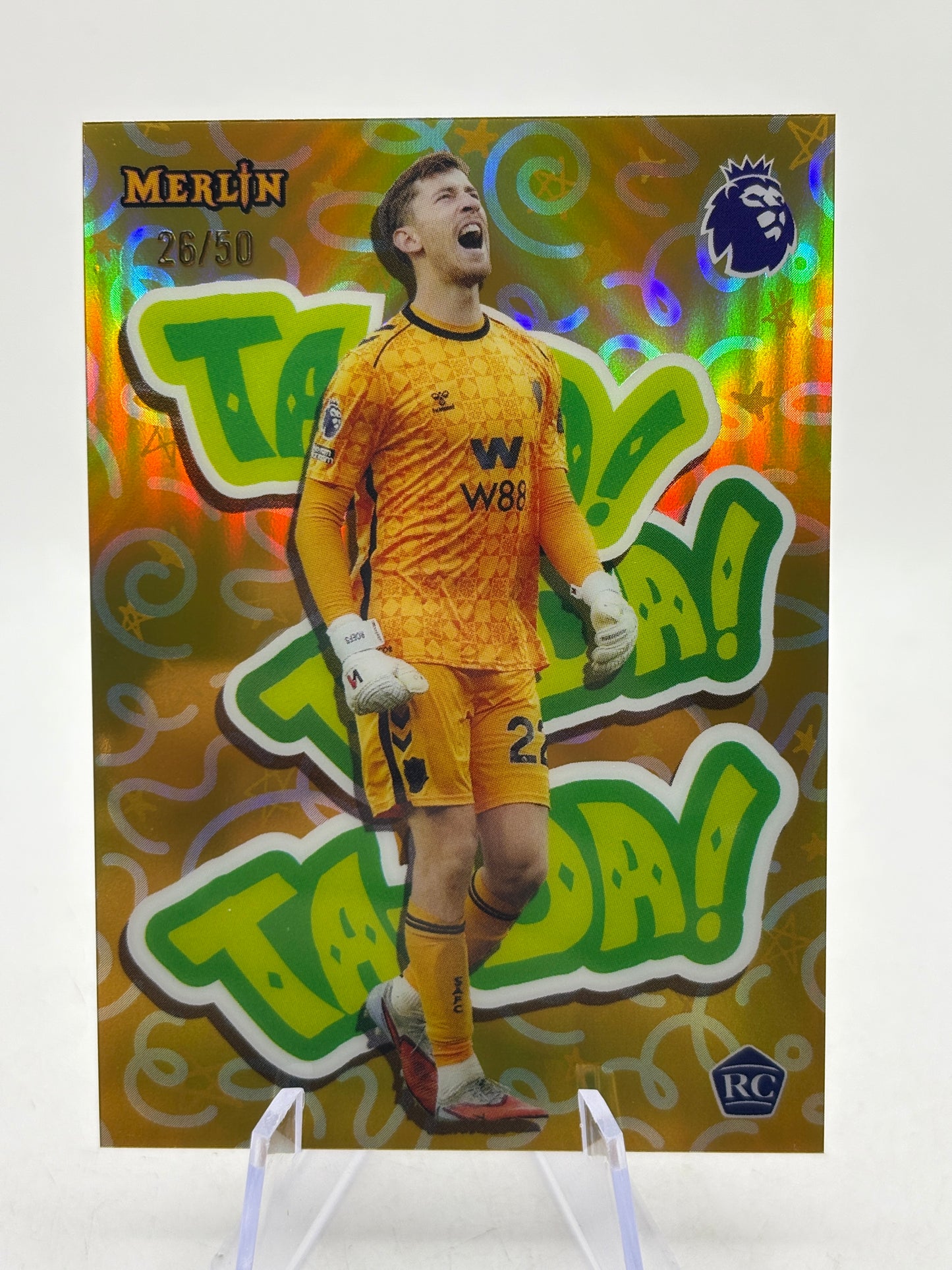 Topps Merlin 2026 - TD-43 Robin Roefs Ta-Da! Gold 26/50