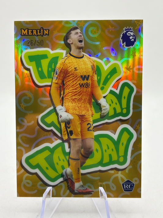 Topps Merlin 2026 - TD-43 Robin Roefs Ta-Da! Gold 26/50