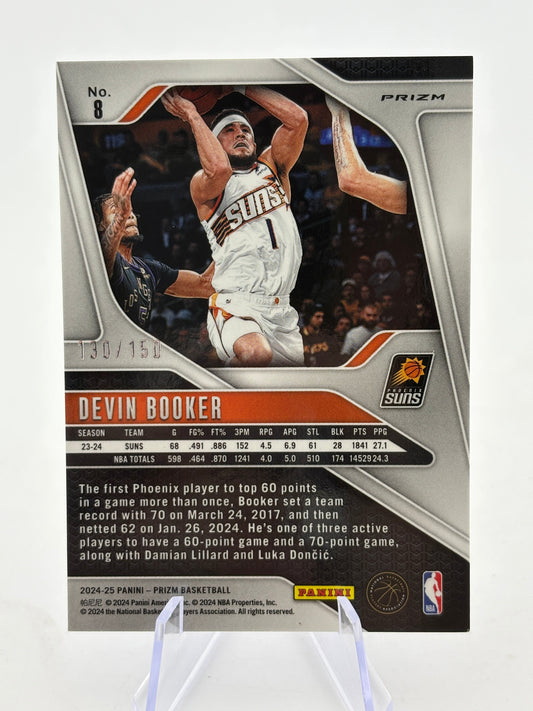 2024-25 Panini Prizm - Devin Booker Blue Fast Break 130/150 #8 FRENLY BRICKS - Open 7 Days