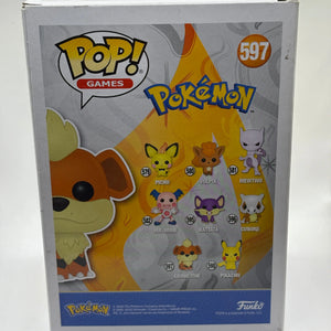 Funko POP! Games Pokemon #597 Growlithe Vinyl Figure FRENLY BRICKS - Open 7 Days