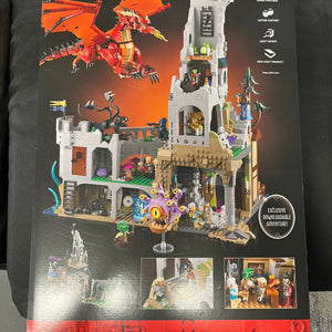 LEGO 21348 Dungeons & Dragons Ideas #056 Red Dragon's Tale 3745pcs Brand New FRENLY BRICKS - Open 7 Days