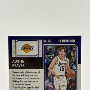 2023-24 Panini Contenders Optic - Austin Reaves #57 /49 Orange Season Ticket FRENLY BRICKS - Open 7 Days