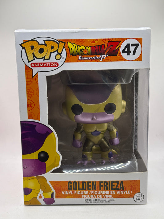 Funko POP! Animation Dragon Ball Z #47 Golden Frieza Vinyl Figure NO STICKER