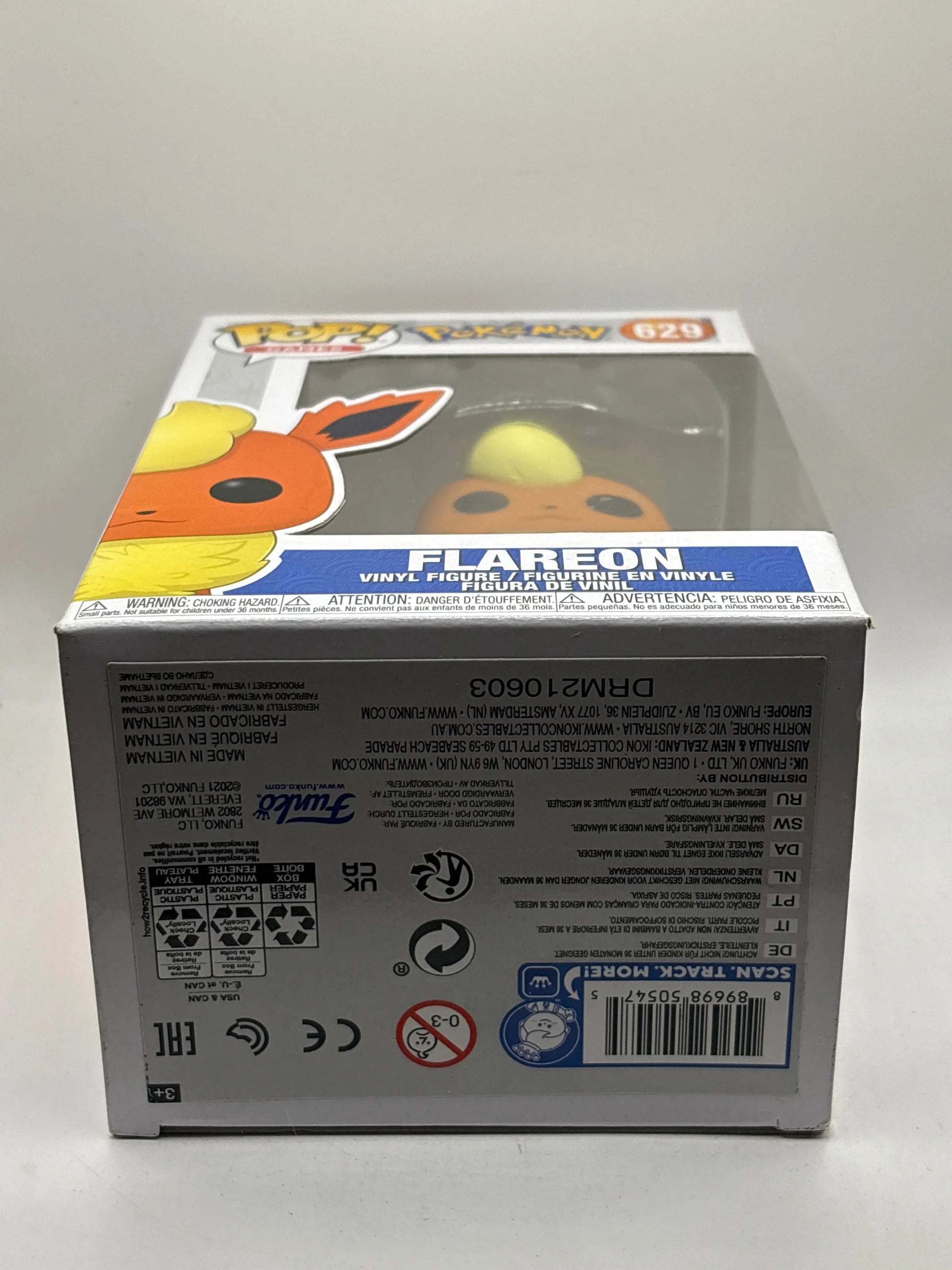Funko POP! Games Pokemon #629 Flareon Vinyl Figure FRENLY BRICKS - Open 7 Days