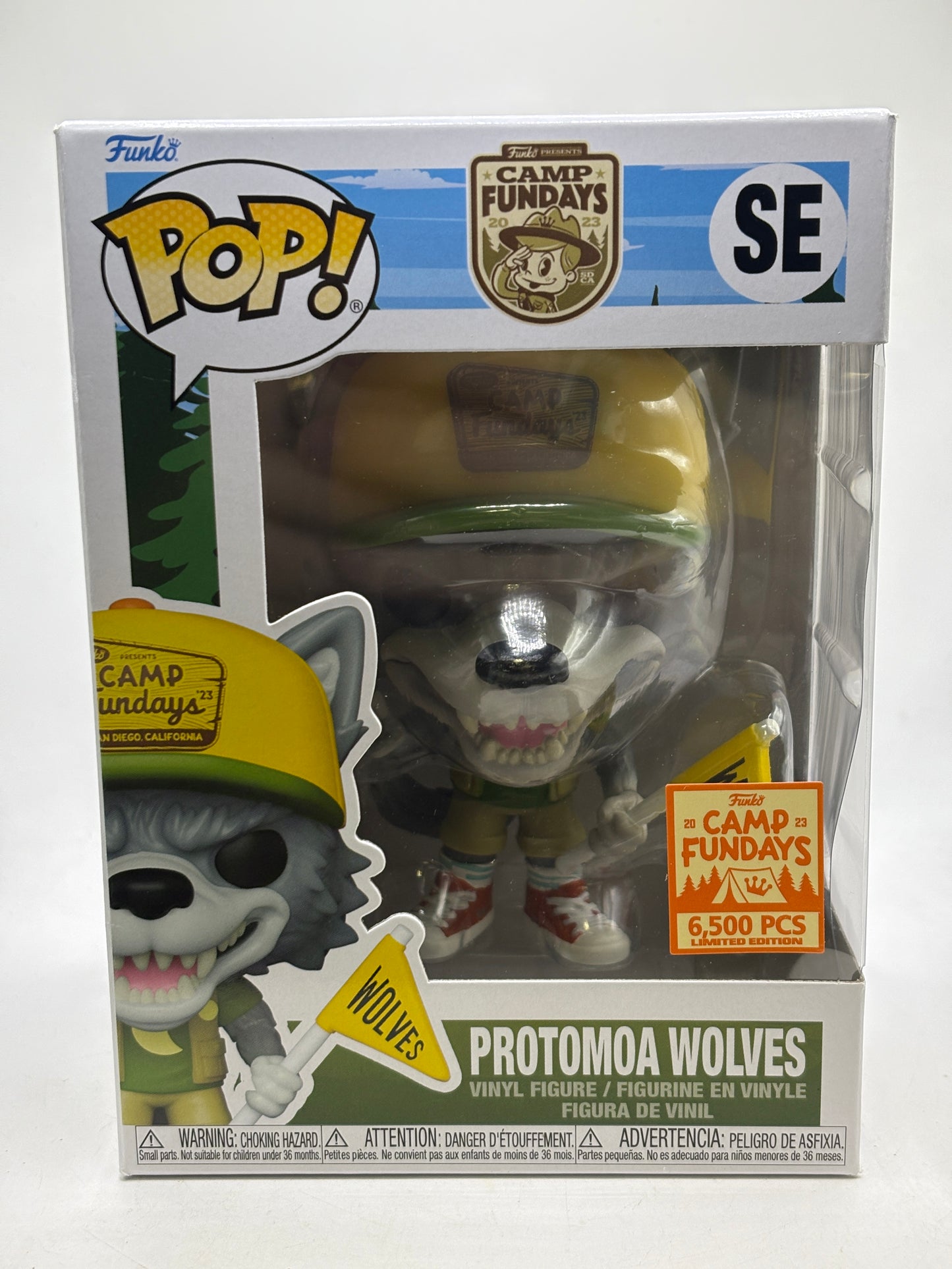 Funko POP! Camp Fundays #SE Protomoa Wolves Limited 6,500 Pcs