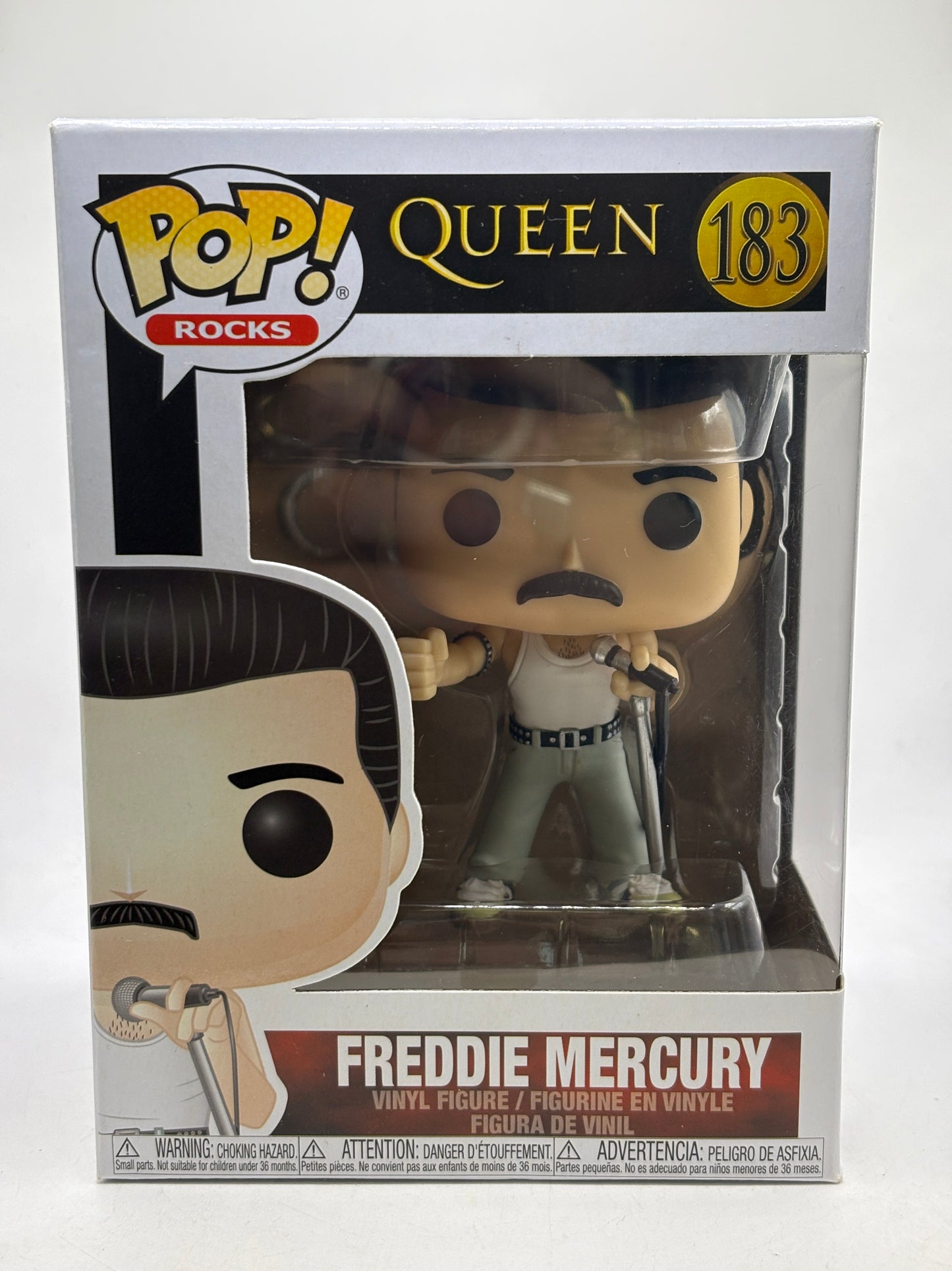 Funko POP! Rocks Queen #183 Freddie Mercury Vinyl Figure