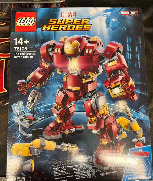 Lego Marvel Super Heroes Iron Man 76105 THE HULKBUSTER - ULTRON EDITION Mech FRENLY BRICKS - Open 7 Days