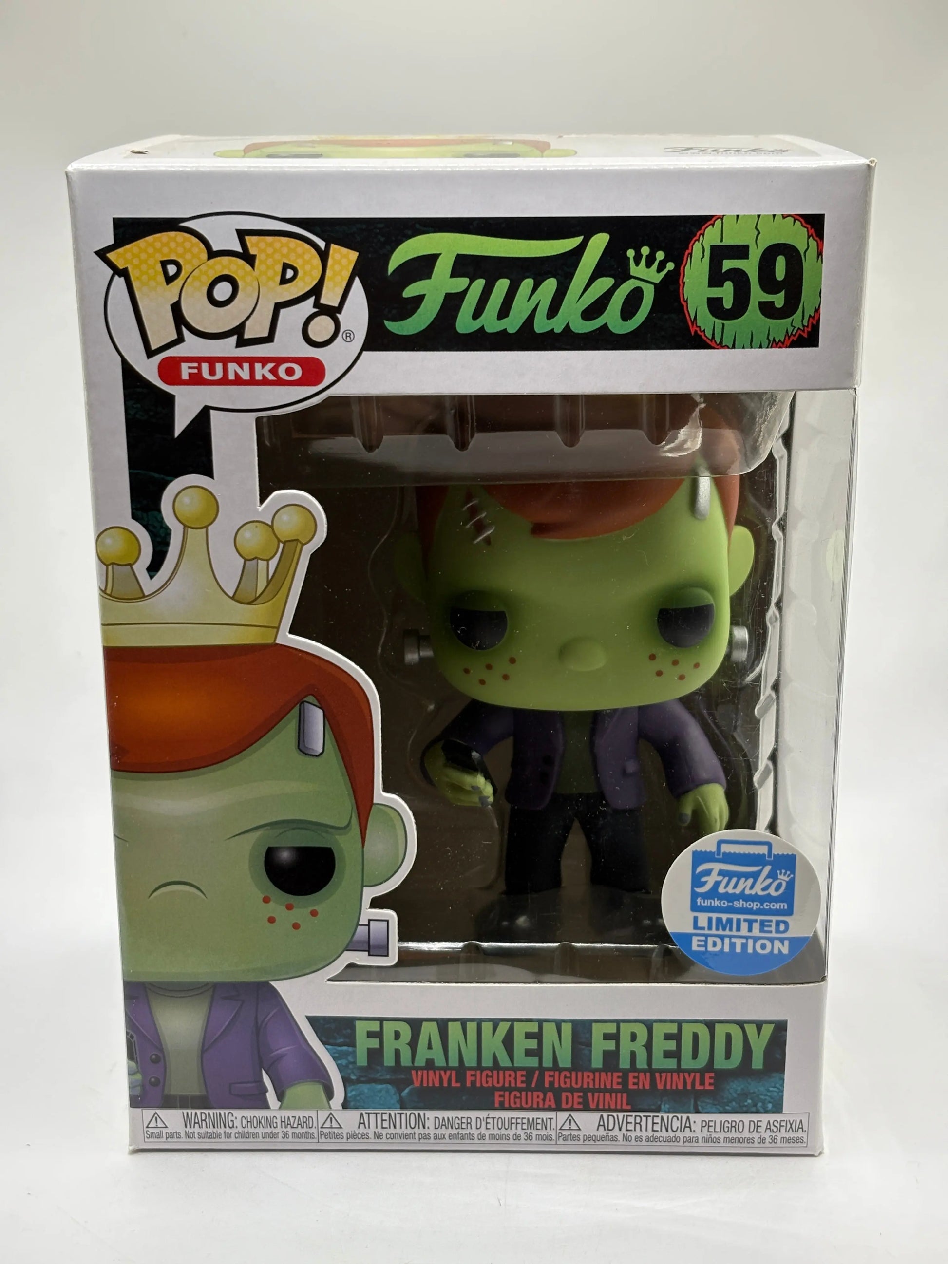 Funko POP! Funko #59 Franken Freddy Limited Edition Vinyl Figure FRENLY BRICKS - Open 7 Days
