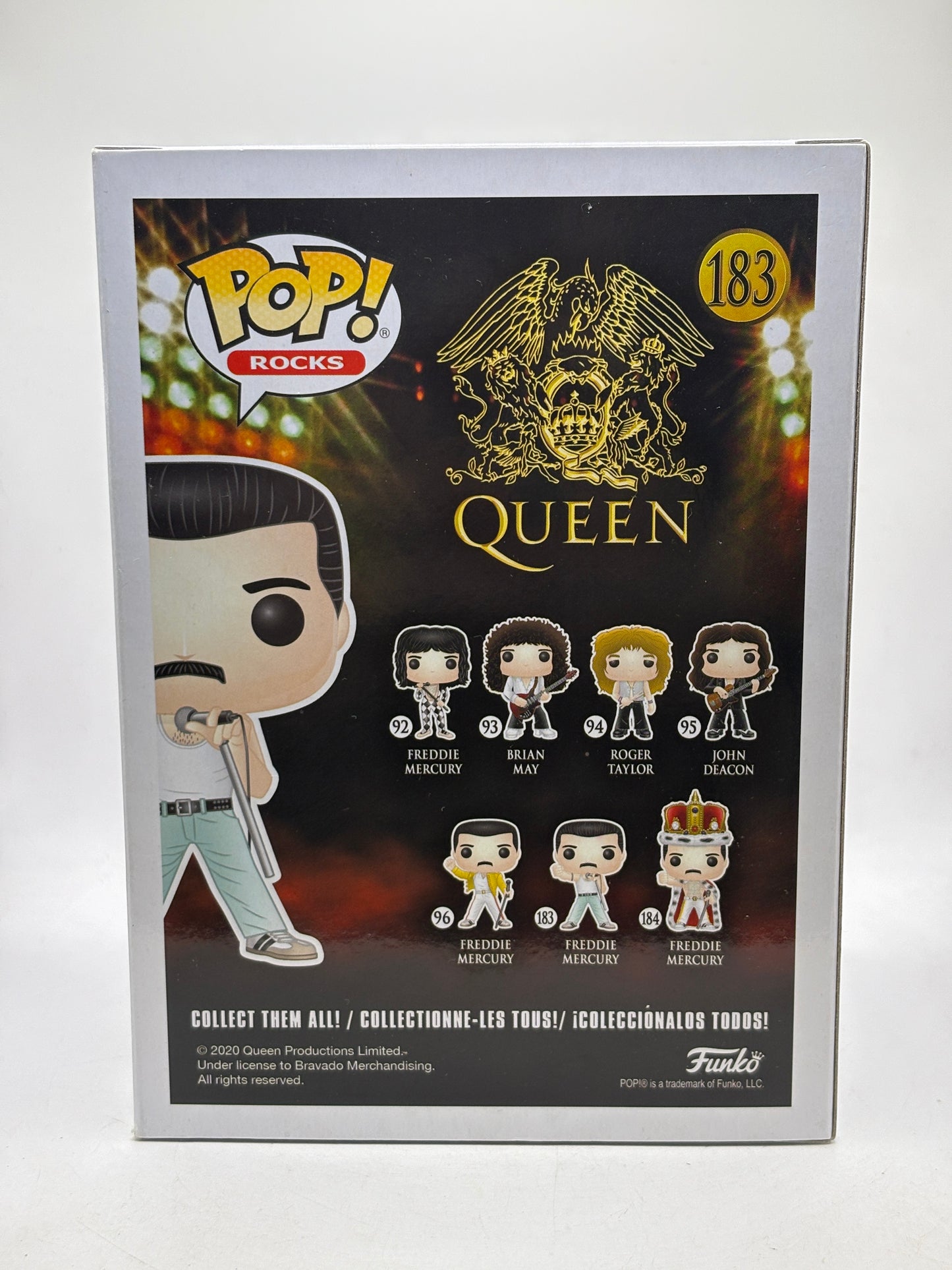 Funko POP! Rocks Queen #183 Freddie Mercury Vinyl Figure