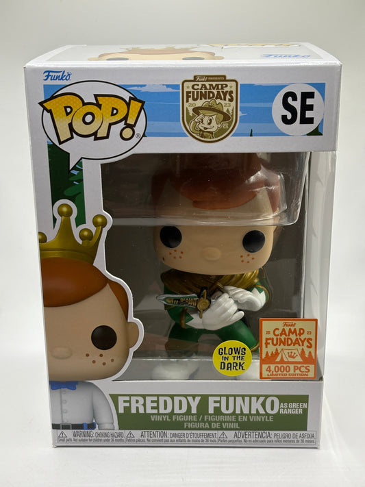 Funko POP! Camp Fundays #SE Freddy Funko as Green Ranger 4000 Pcs Limited FRENLY BRICKS - Open 7 Days