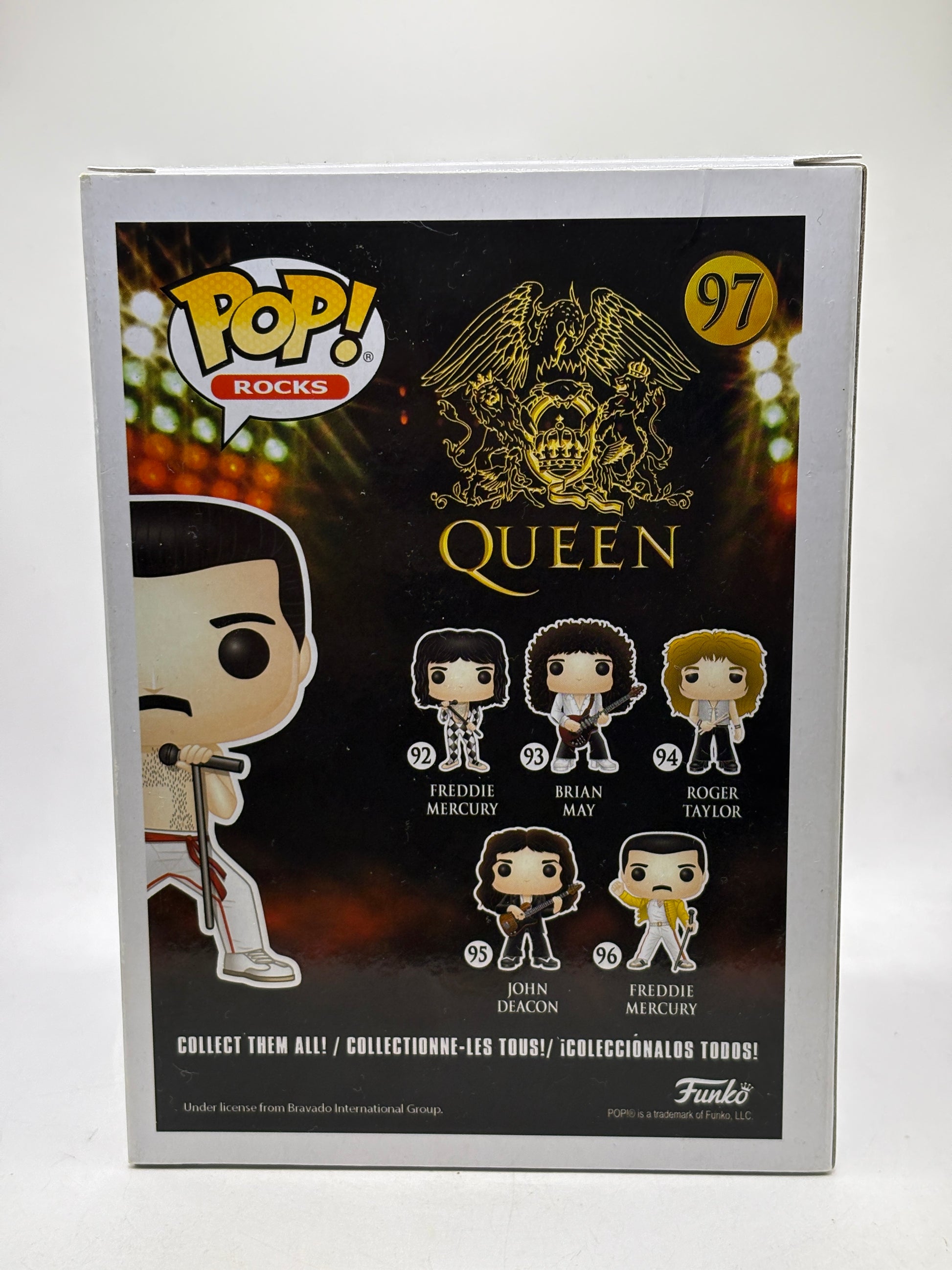 Funko POP! Rocks Queen #97 Freddie Mercury Diamond Vinyl Figure image 3