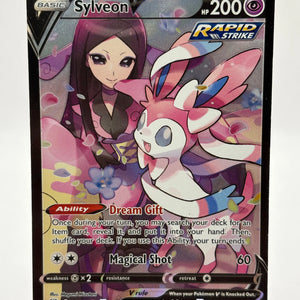 Pokemon TCG Brilliant Stars - Sylveon V Full Art TG14/TG30 LP See Photos* FRENLY BRICKS - Open 7 Days