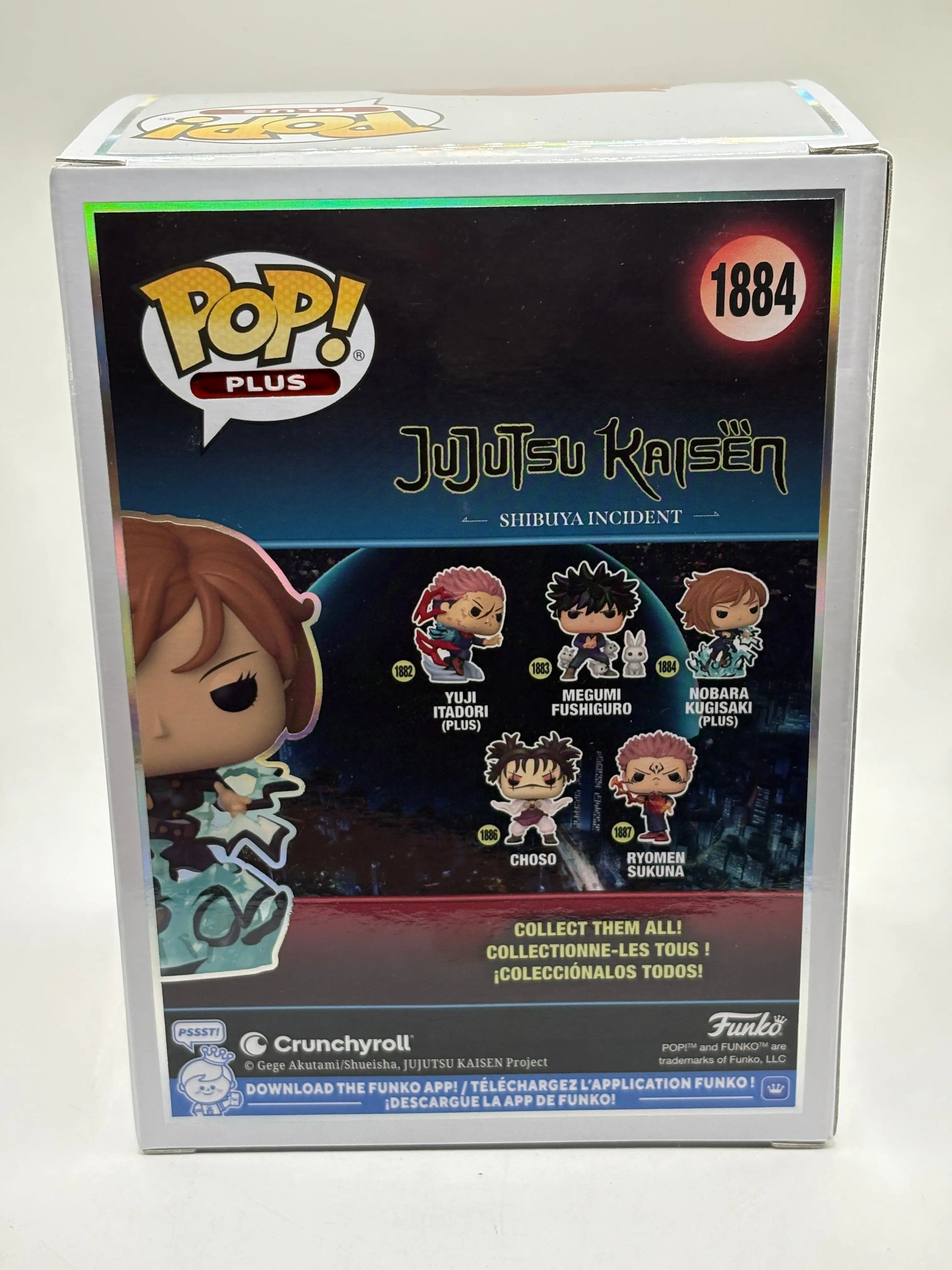 Funko POP! Plus Jujutsu Kaisen #1884 Nobara Kugisaki Limited Glow Chase FRENLY BRICKS - Open 7 Days
