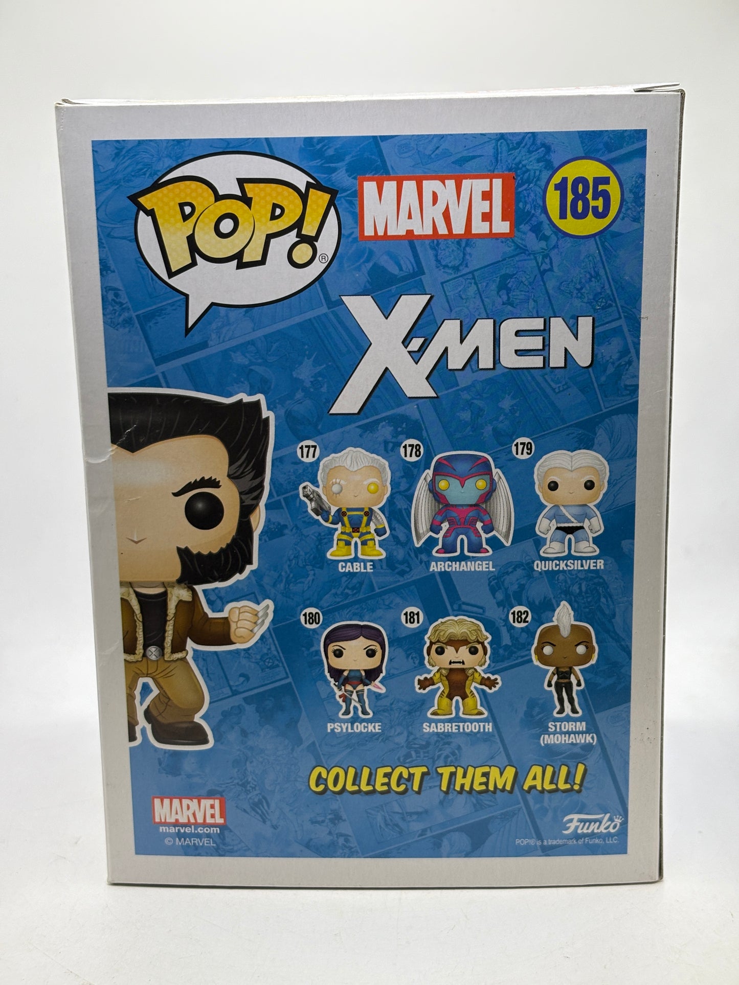 Funko POP! X-Men #185 Logan Vinyl Bobble-Head