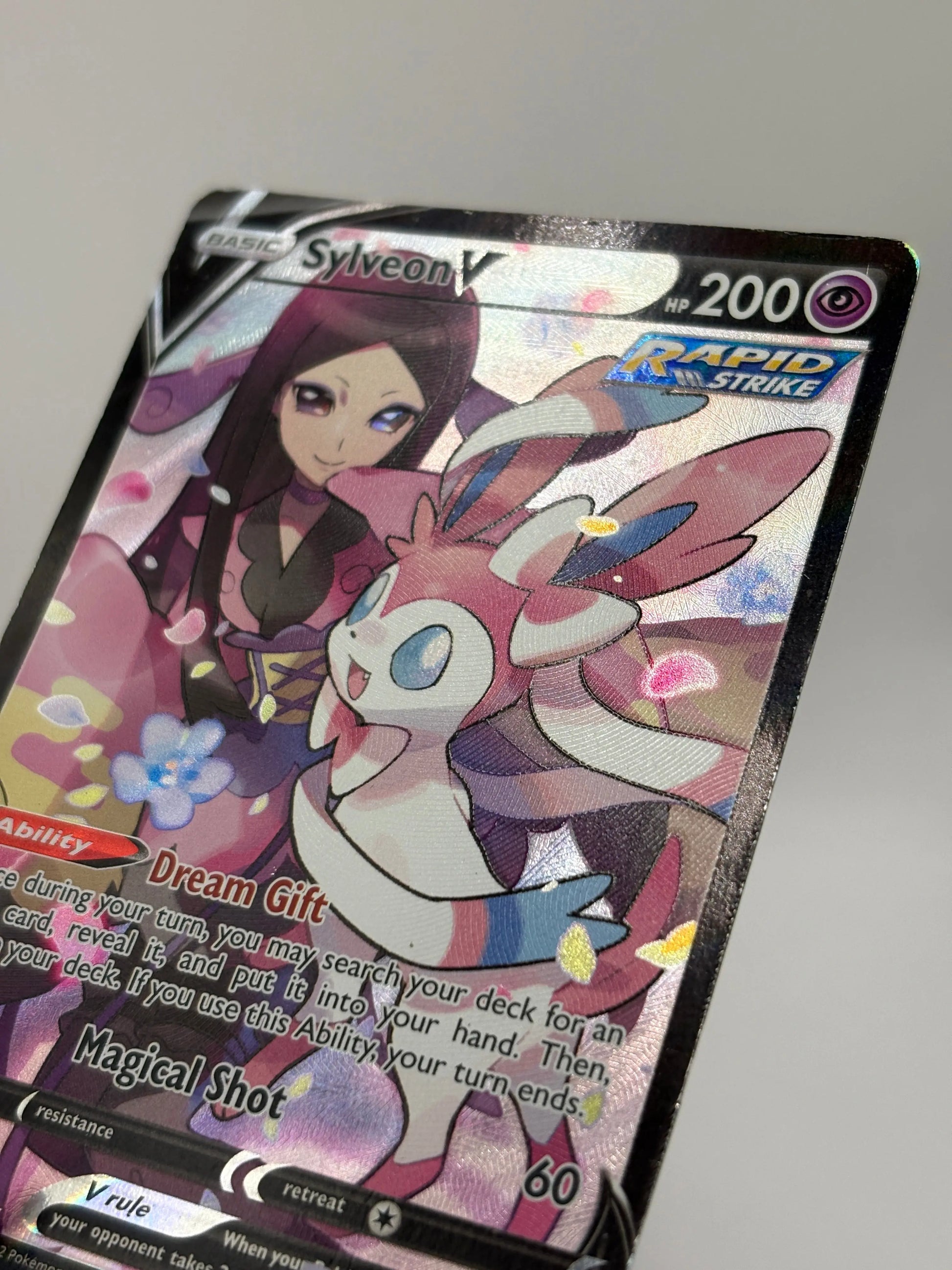 Pokemon TCG Brilliant Stars - Sylveon V Full Art TG14/TG30 LP See Photos* FRENLY BRICKS - Open 7 Days