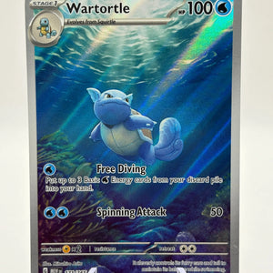Pokemon TCG 151 MEW - Wartortle 171/165 Illustration Rare NM FRENLY BRICKS - Open 7 Days