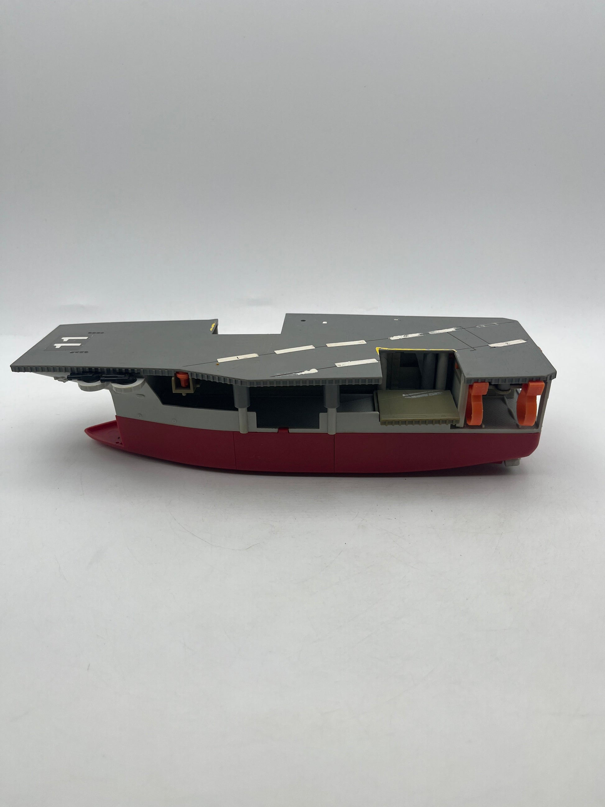 Vintage 1988 Micro Machines Aircraft Carrier Playset Lewis Galoob Toys FOR PARTS FRENLY BRICKS - Open 7 Days