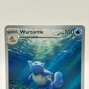 Pokemon TCG 151 MEW - Wartortle 171/165 Illustration Rare NM FRENLY BRICKS - Open 7 Days