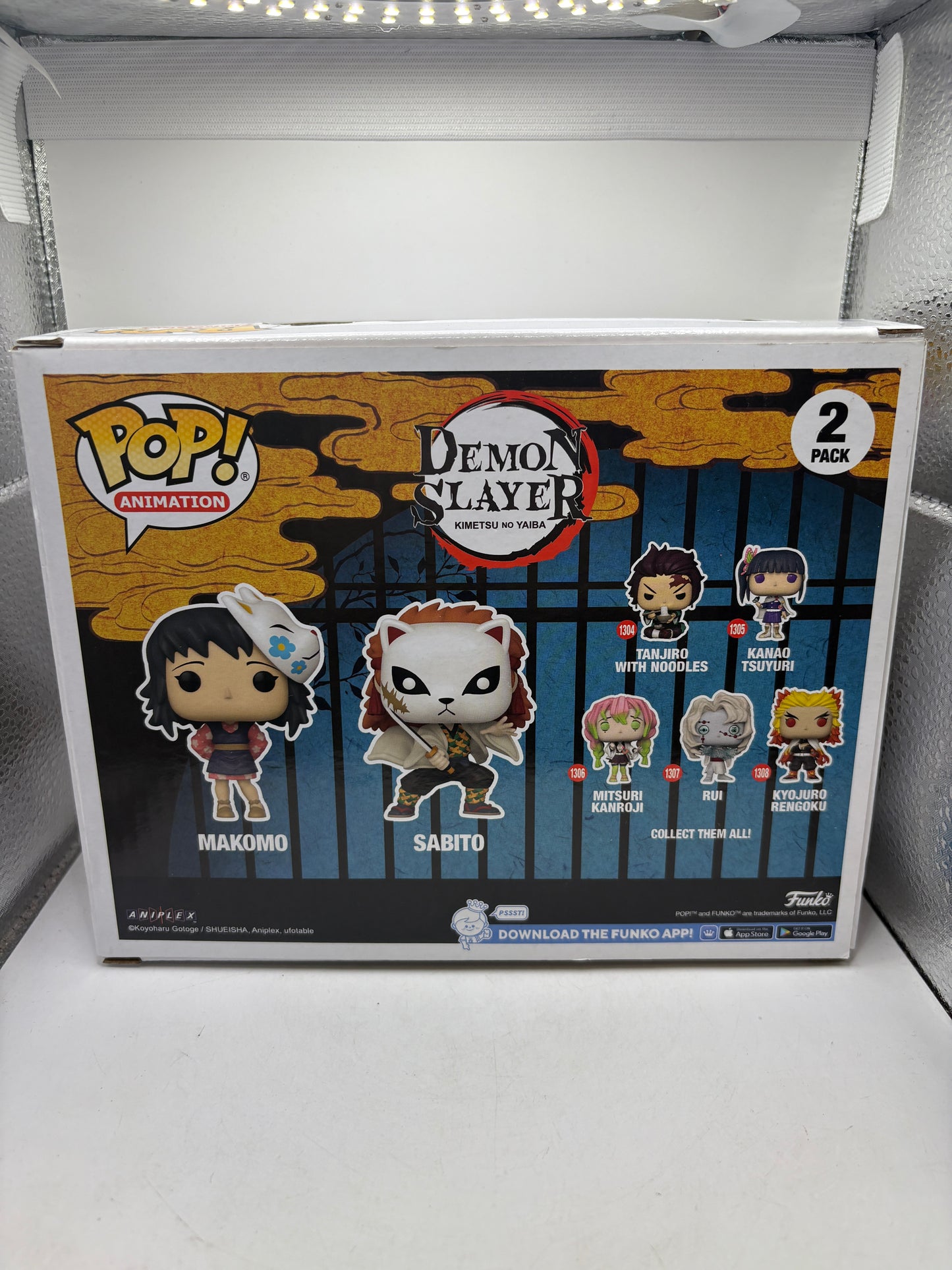 Funko POP! Animation Demon Slayer 2 Pack Makomo & Sabito 2023 Fall
