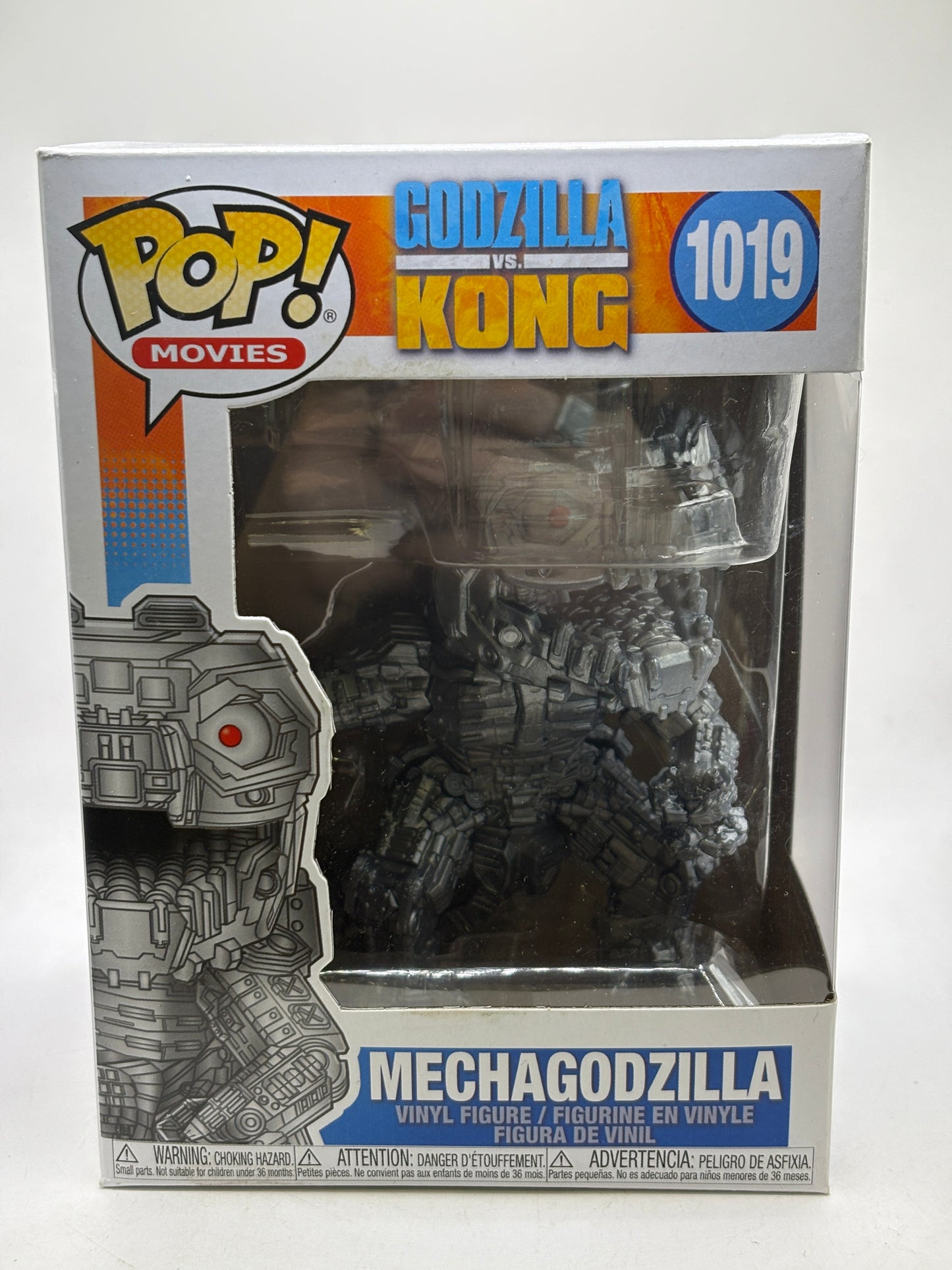 Funko POP! Movies Godzilla vs Kong #1019 Mechagodzilla Vinyl Figure