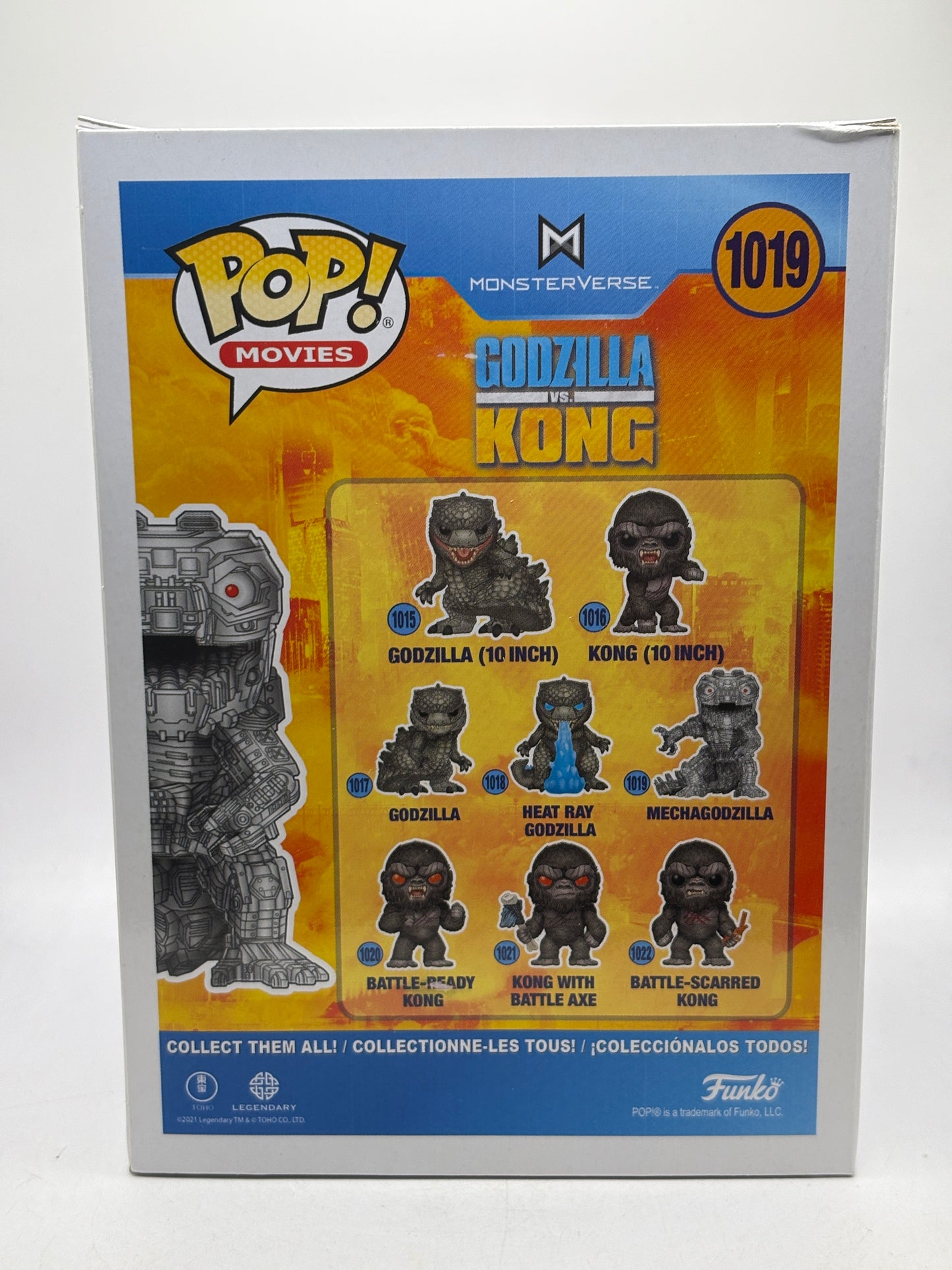 Funko POP! Movies Godzilla vs Kong #1019 Mechagodzilla Vinyl Figure