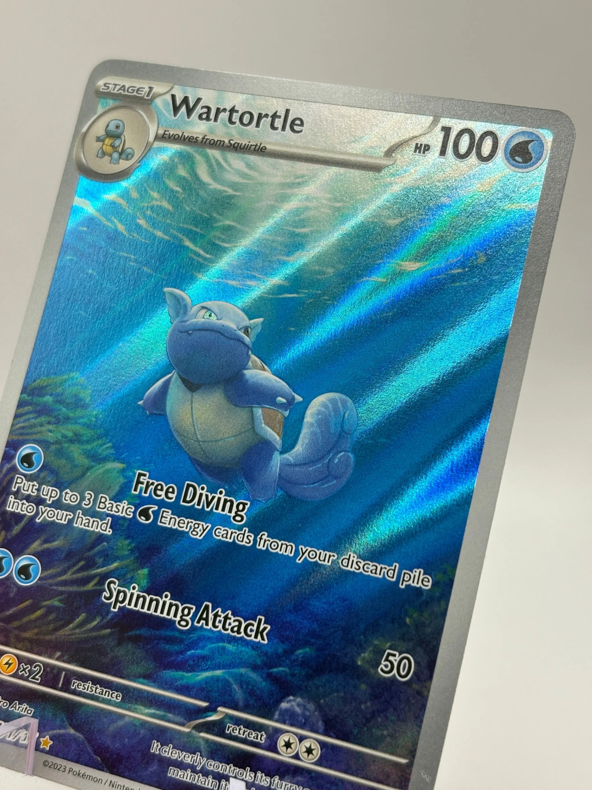 Pokemon TCG 151 MEW - Wartortle 171/165 Illustration Rare NM FRENLY BRICKS - Open 7 Days