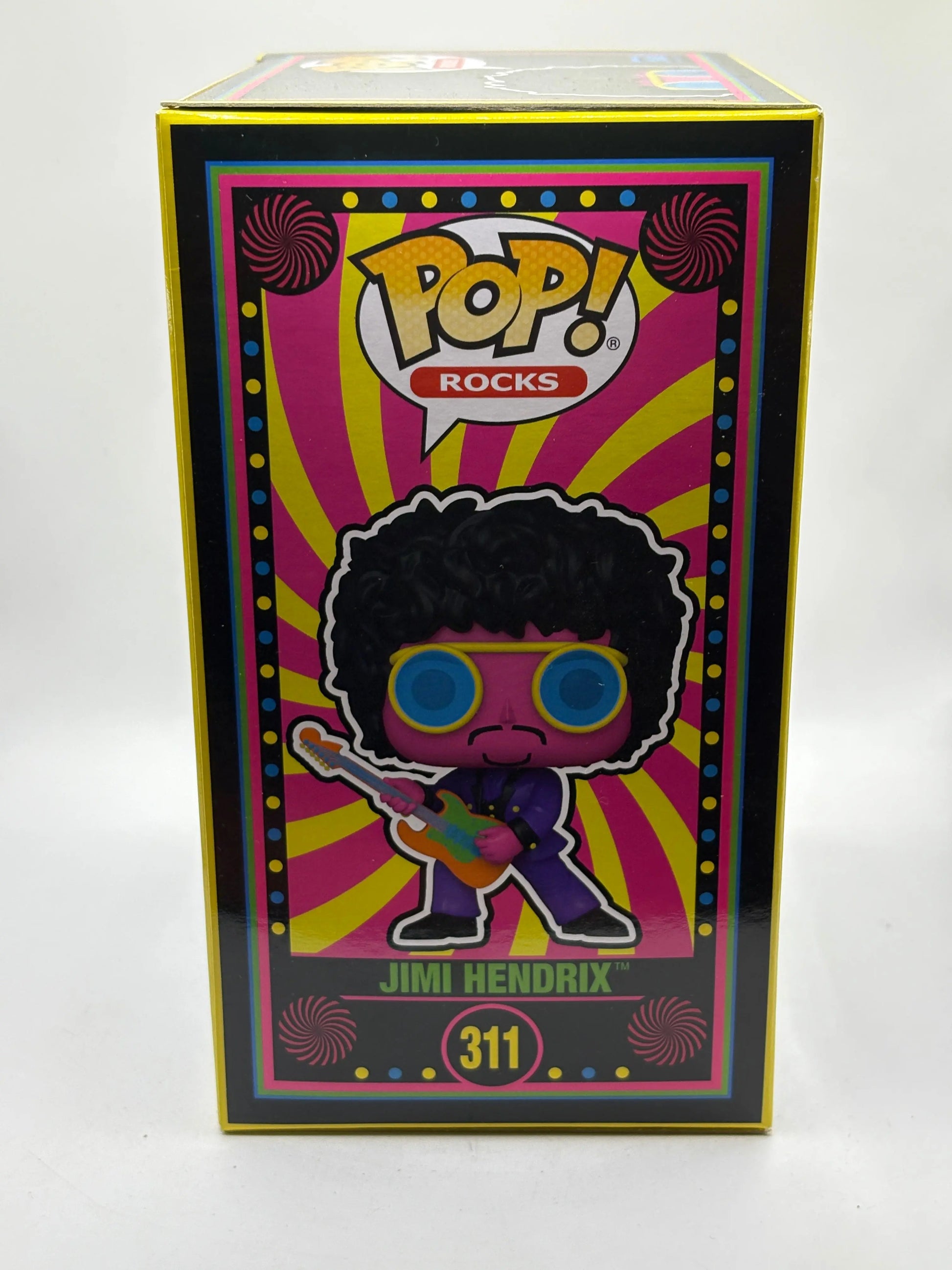 Funko POP! Rocks Hendrix #311 Jimi Hendrix 2023 Summer Con Limited Edition FRENLY BRICKS - Open 7 Days