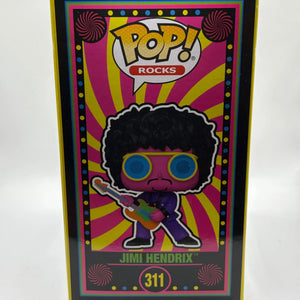 Funko POP! Rocks Hendrix #311 Jimi Hendrix 2023 Summer Con Limited Edition FRENLY BRICKS - Open 7 Days