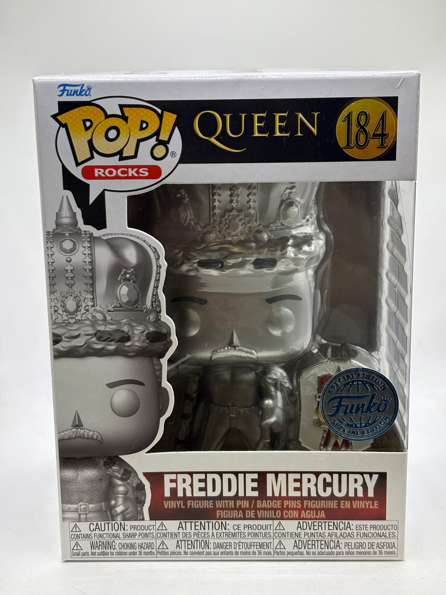 Funko POP! Rocks Queen #184 Freddie Mercury Special Edition Vinyl Figure