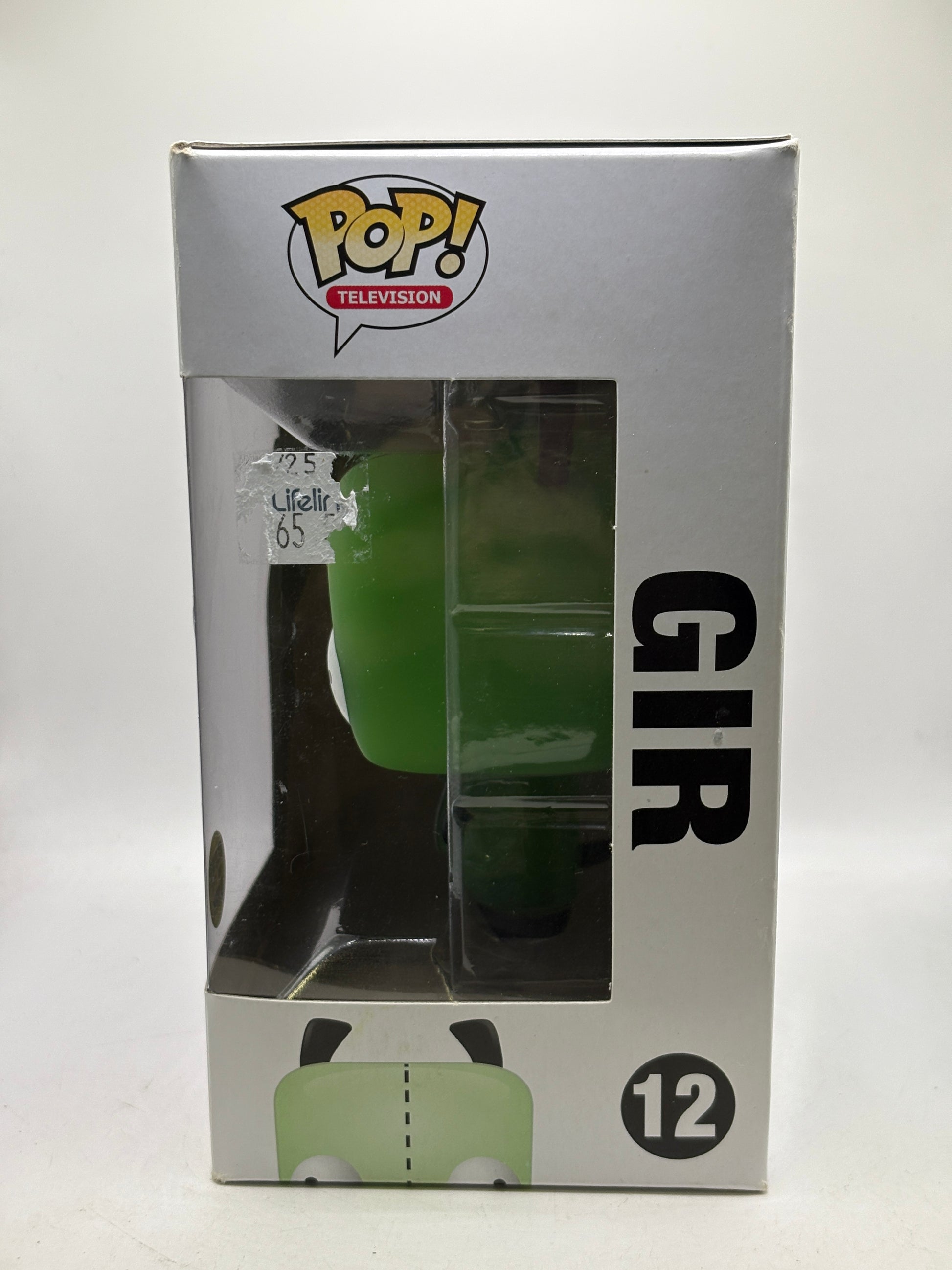 Funko POP! Television Invader Zim #12 Gir Vinyl Figure Glow DMG image 2