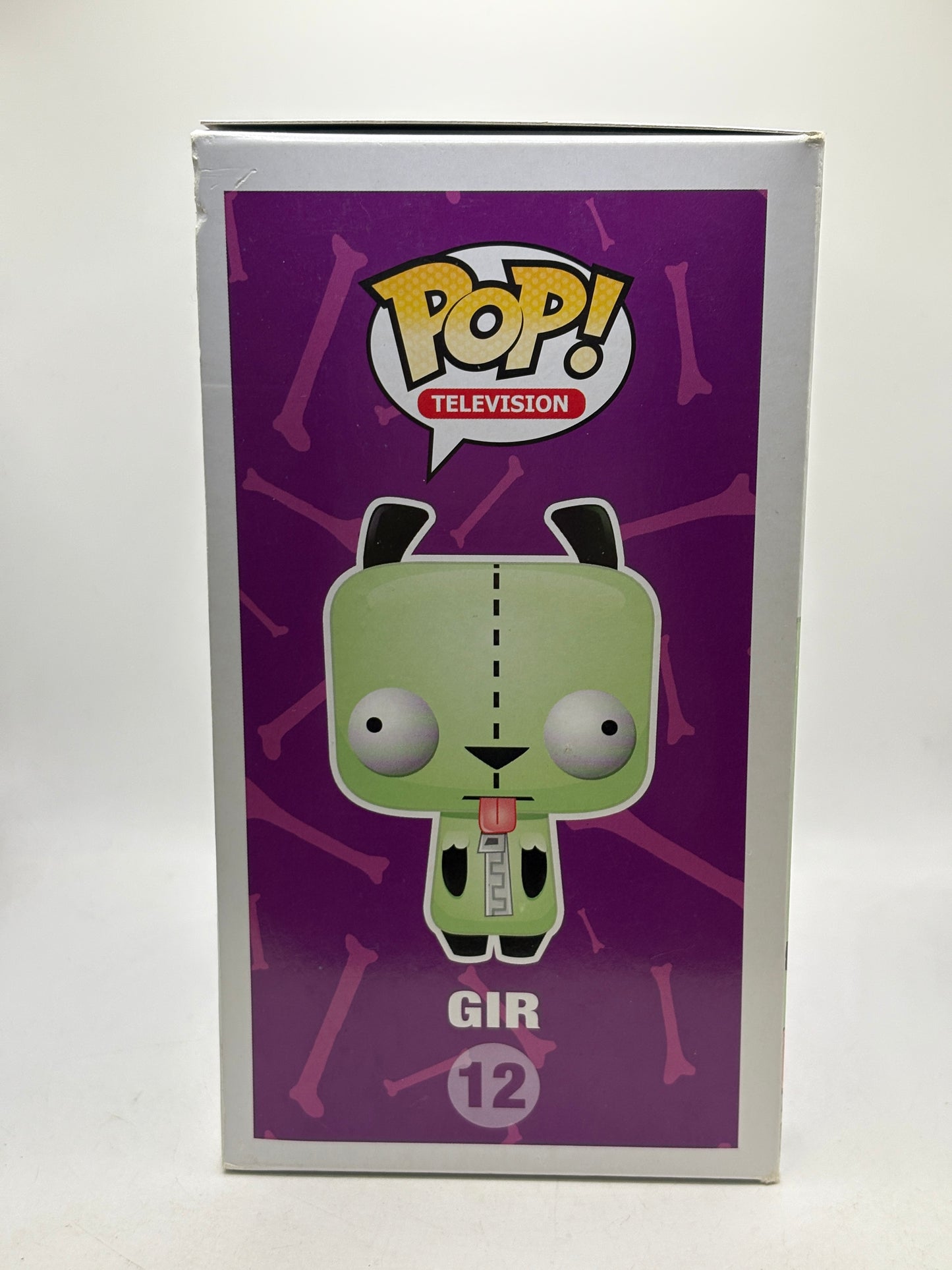 Funko POP! Television Invader Zim #12 Gir Vinyl Figure Glow DMG