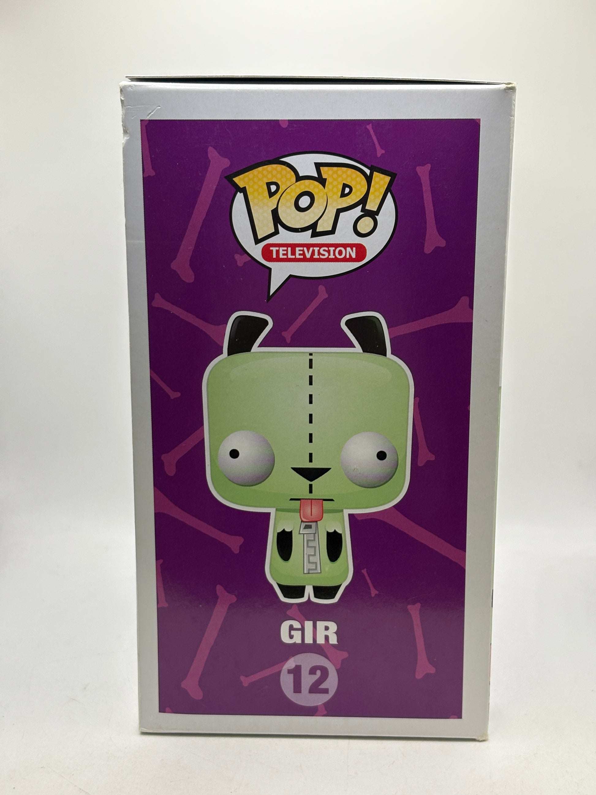Funko POP! Television Invader Zim #12 Gir Vinyl Figure Glow DMG image 4