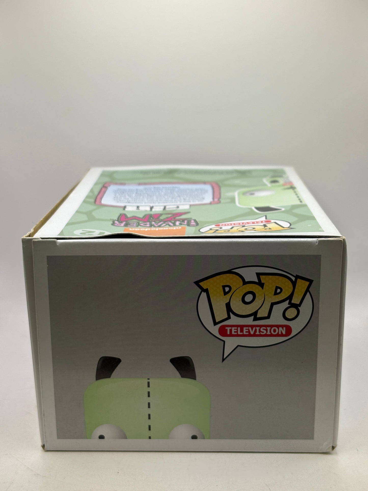 Funko POP! Television Invader Zim #12 Gir Vinyl Figure Glow DMG