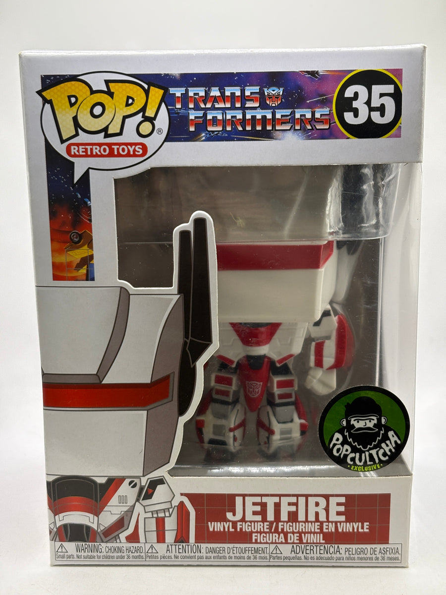 Funko POP! Retro Toys Transformers #35 Jetfire Popcultcha Exclusive