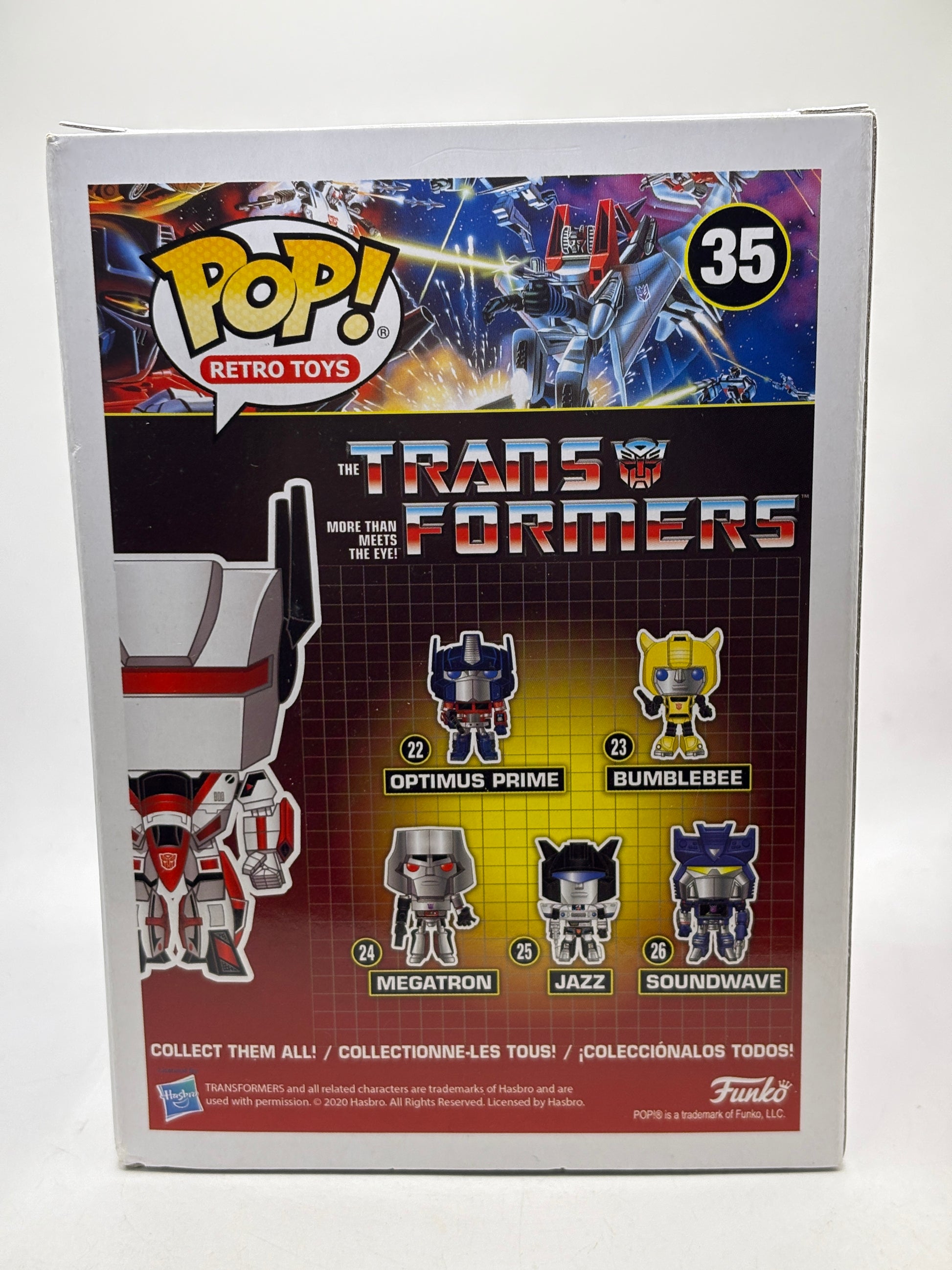 Funko POP! Retro Toys Transformers #35 Jetfire Popcultcha Exclusive image 3