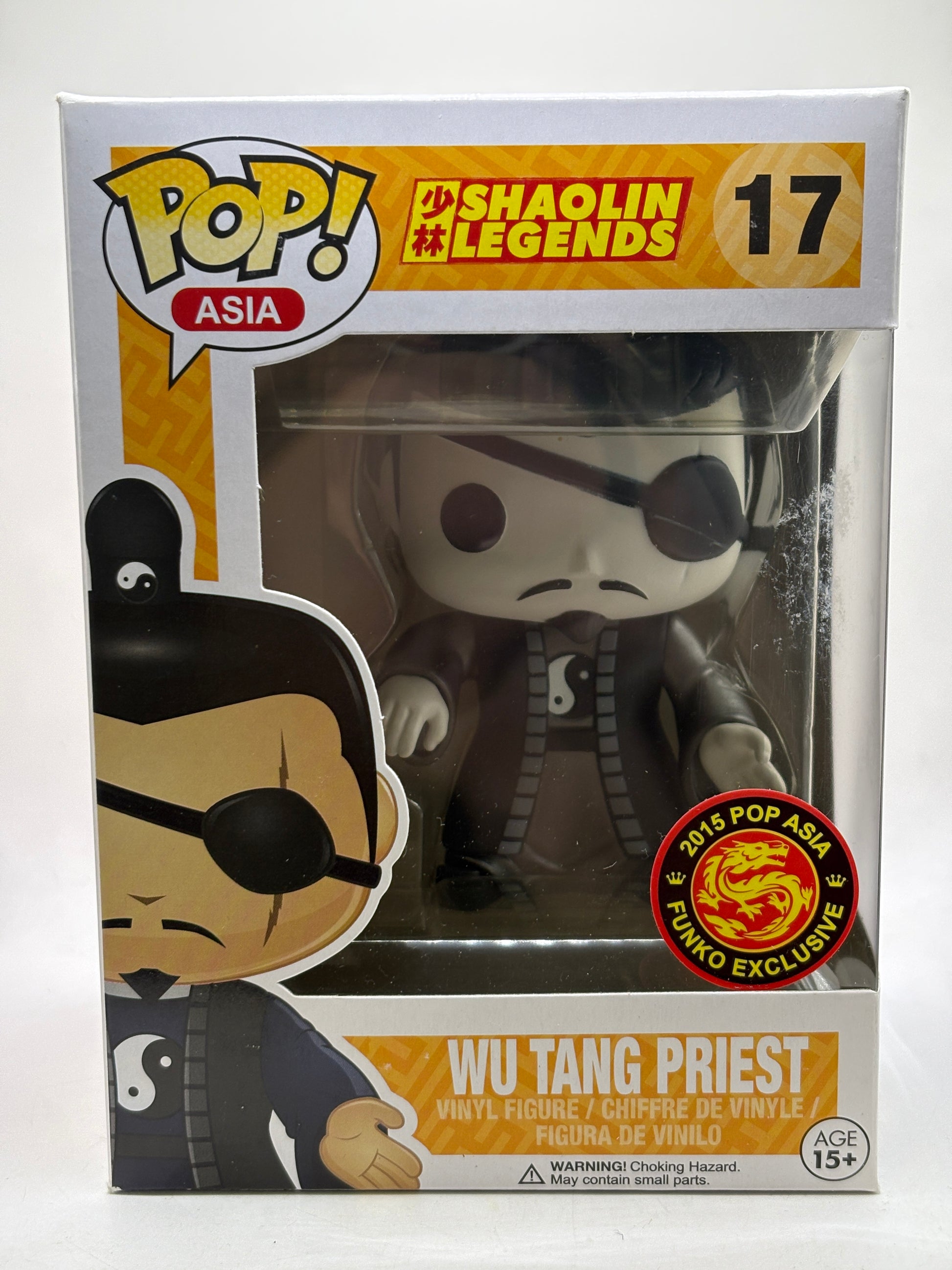 Funko POP! Asia Shaolin Legends #17 Wu Tang Priest 2015 Pop Asia image 1