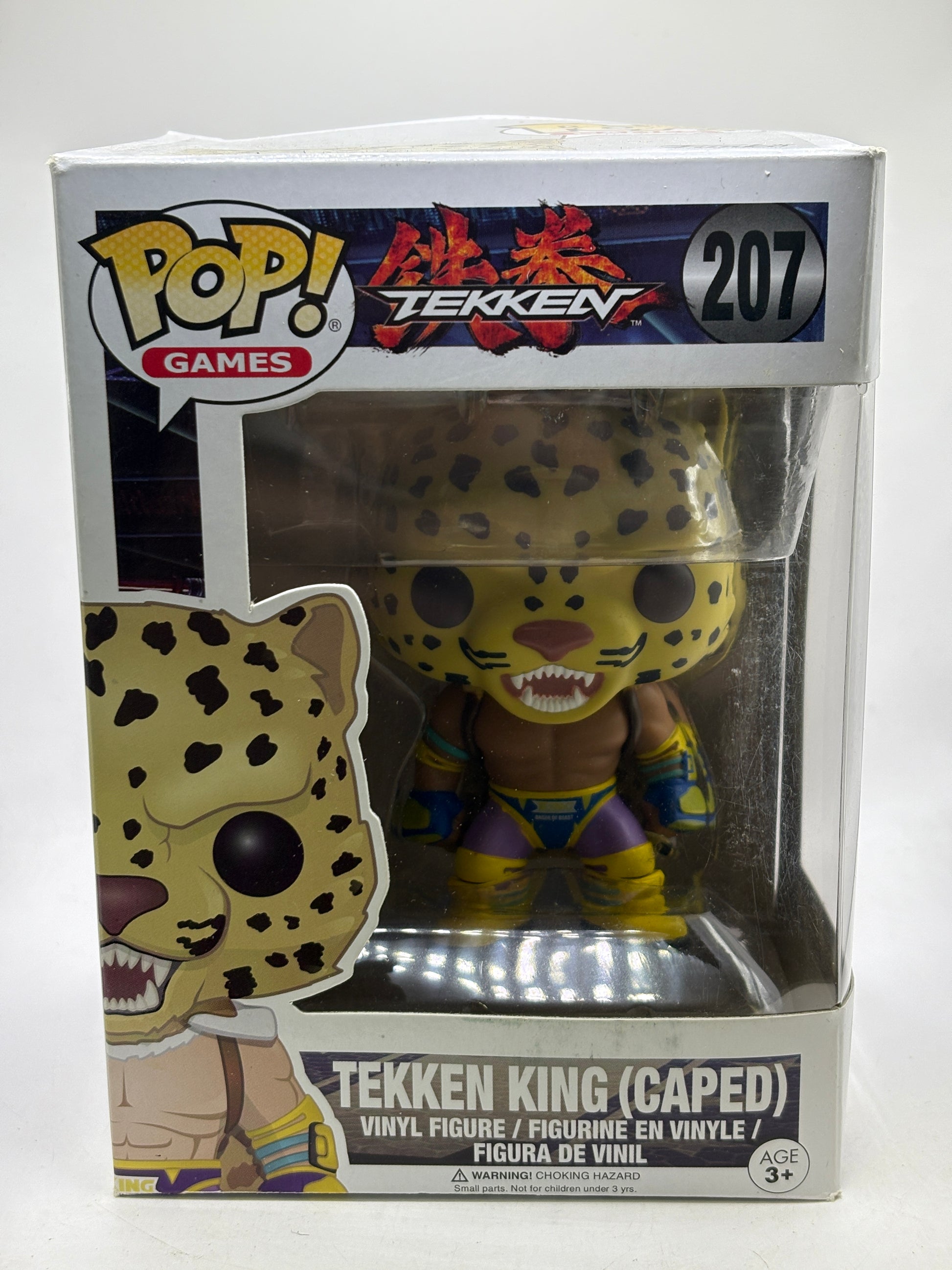 Funko POP! Games Tekken #207 Tekken King (Caped) Box Damage image 1