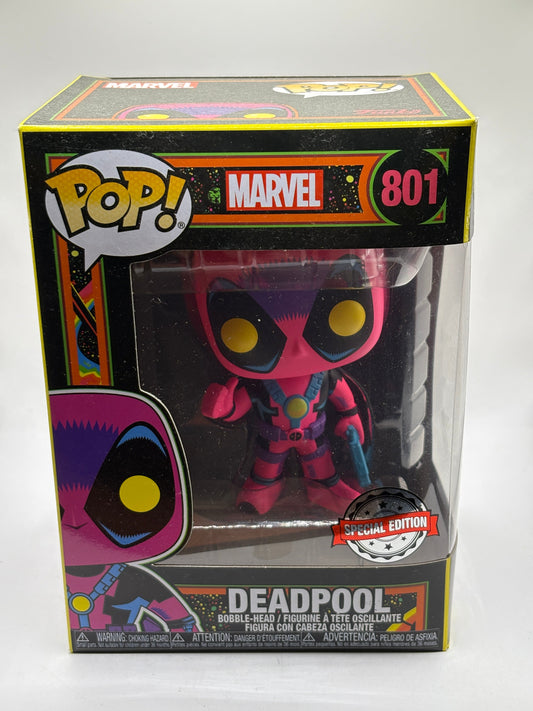 Funko POP! Marvel #801 Deadpool Special Edition Bobble-head FRENLY BRICKS - Open 7 Days