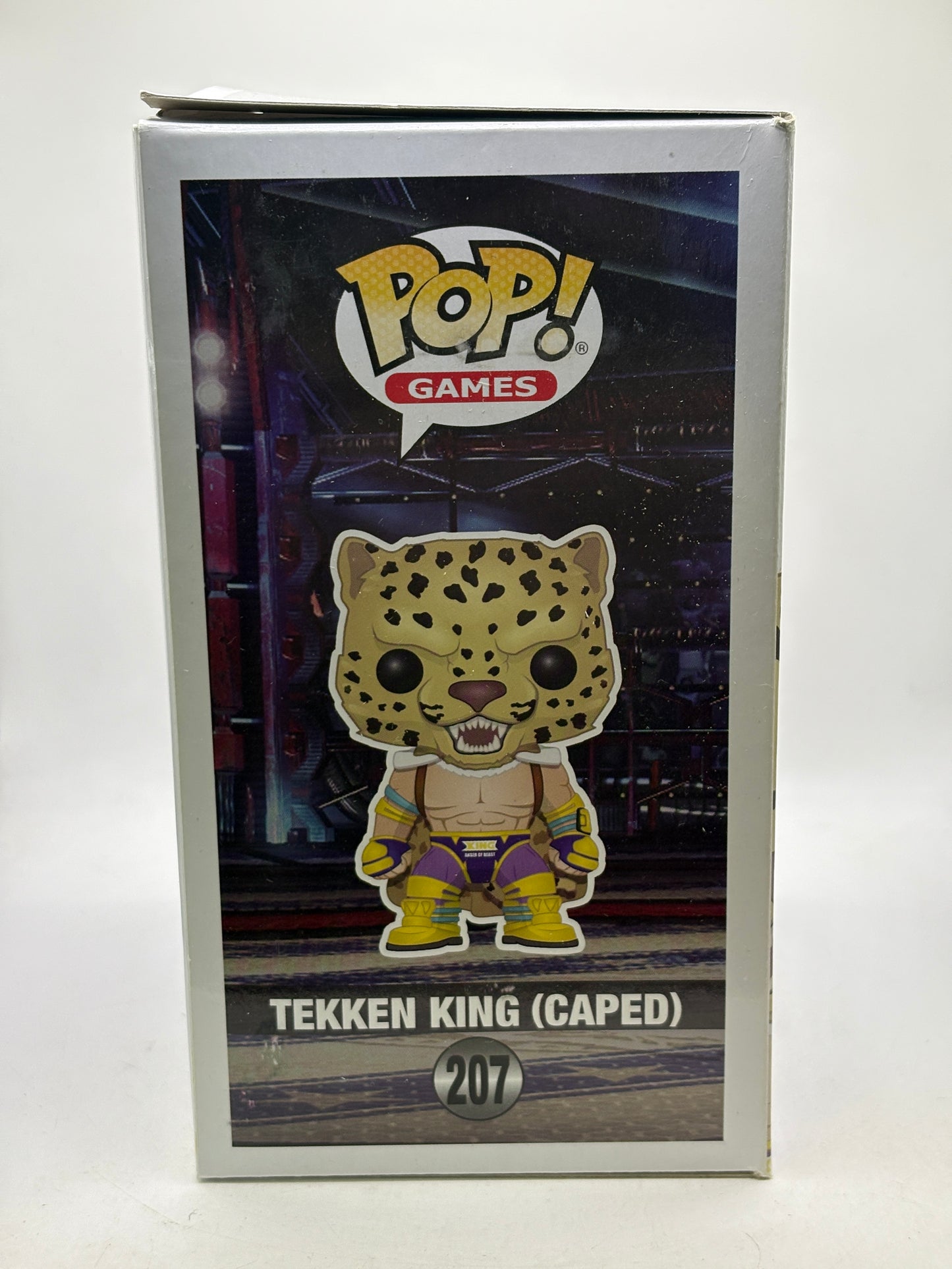 Funko POP! Games Tekken #207 Tekken King (Caped) Box Damage