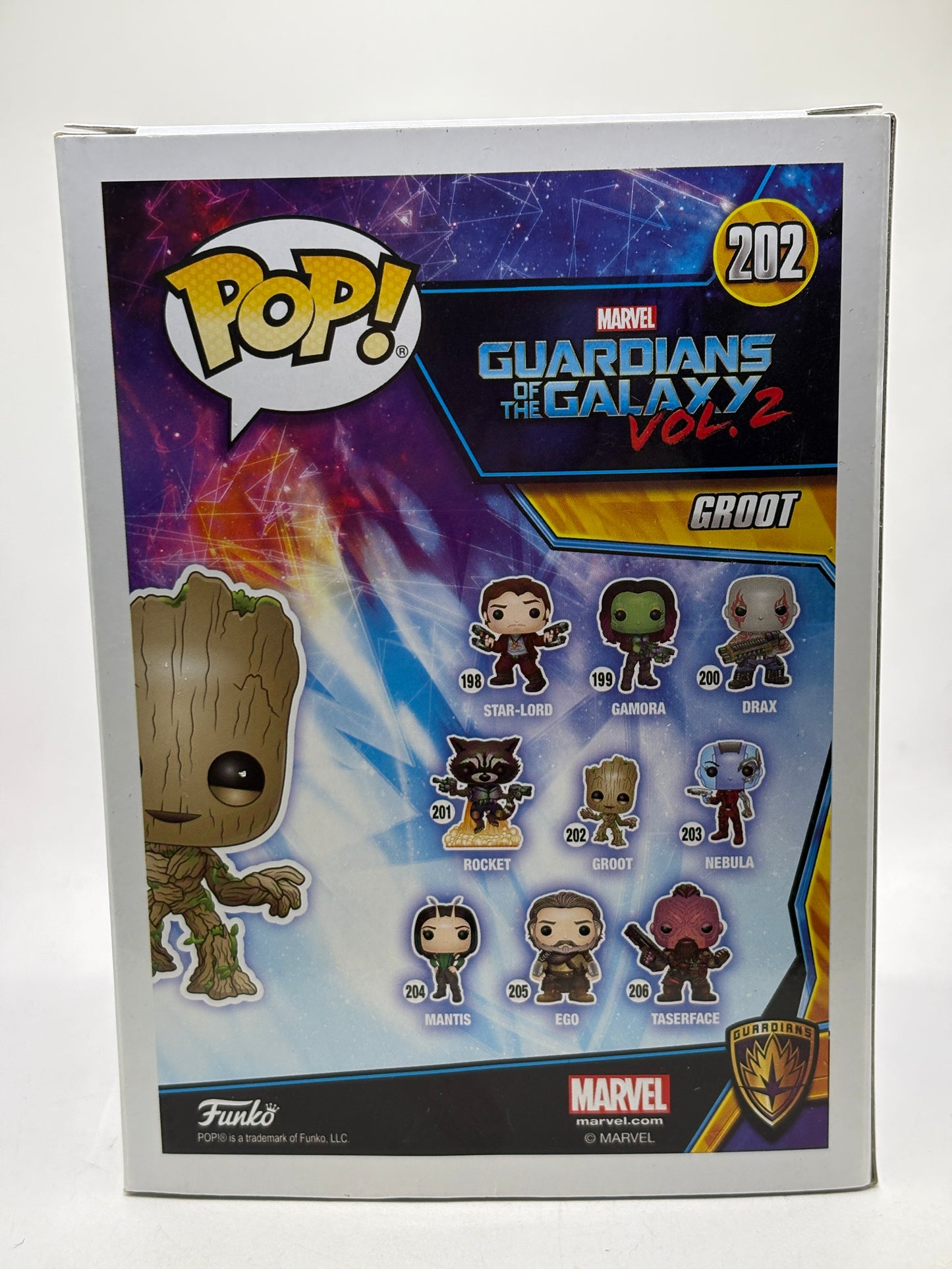 Funko POP! Guardians of the Galaxy #202 Groot Vinyl Bobble-Head