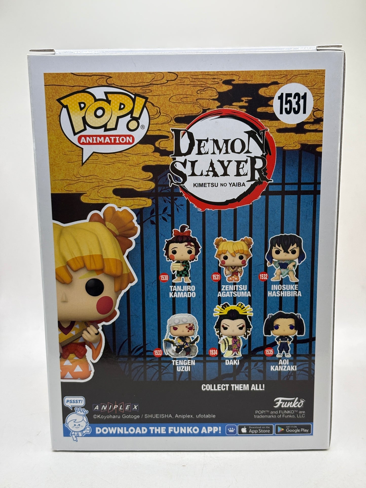 Funko POP! Animation Demon Slayer #1531 Zenitsu Agatsuma