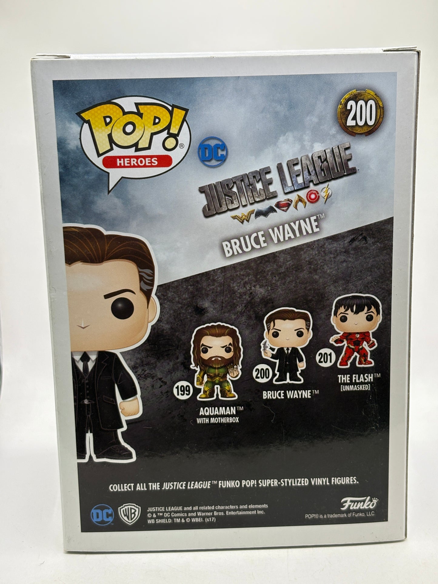 Funko POP! Heroes Justice League #200 Bruce Wayne 2017 Summer Exclusive