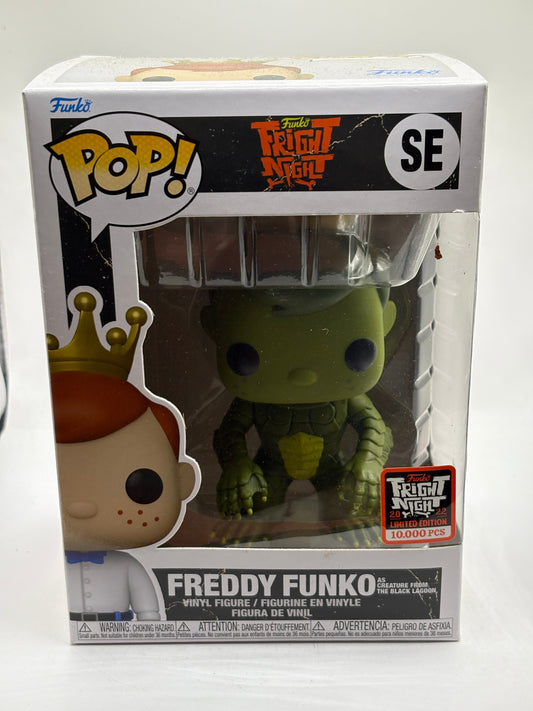 Funko POP! Fright Night #SE Freddy Funko Black Lagoon LE 10000 Pcs FRENLY BRICKS - Open 7 Days