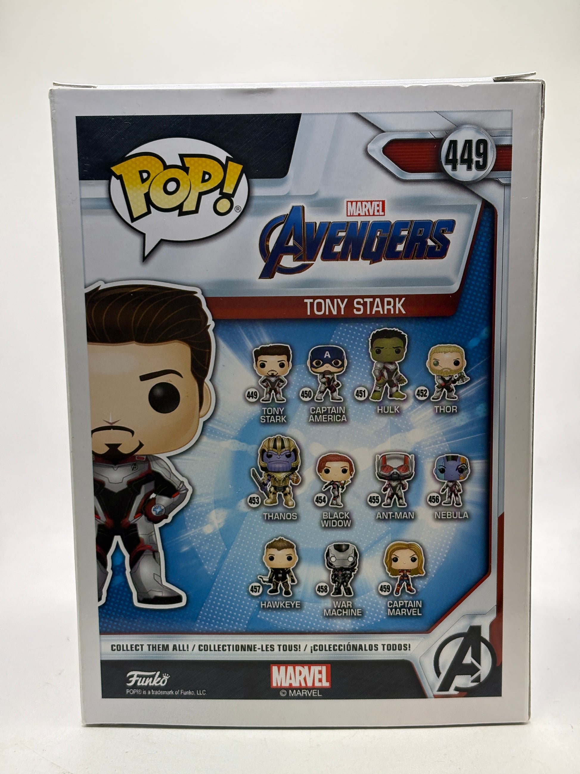 Funko POP! Avengers #449 Tony Stark Bobble-Head image 3