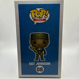 Funko POP! Halo Halo #08 Sgt Johnson Vinyl Figure FRENLY BRICKS - Open 7 Days